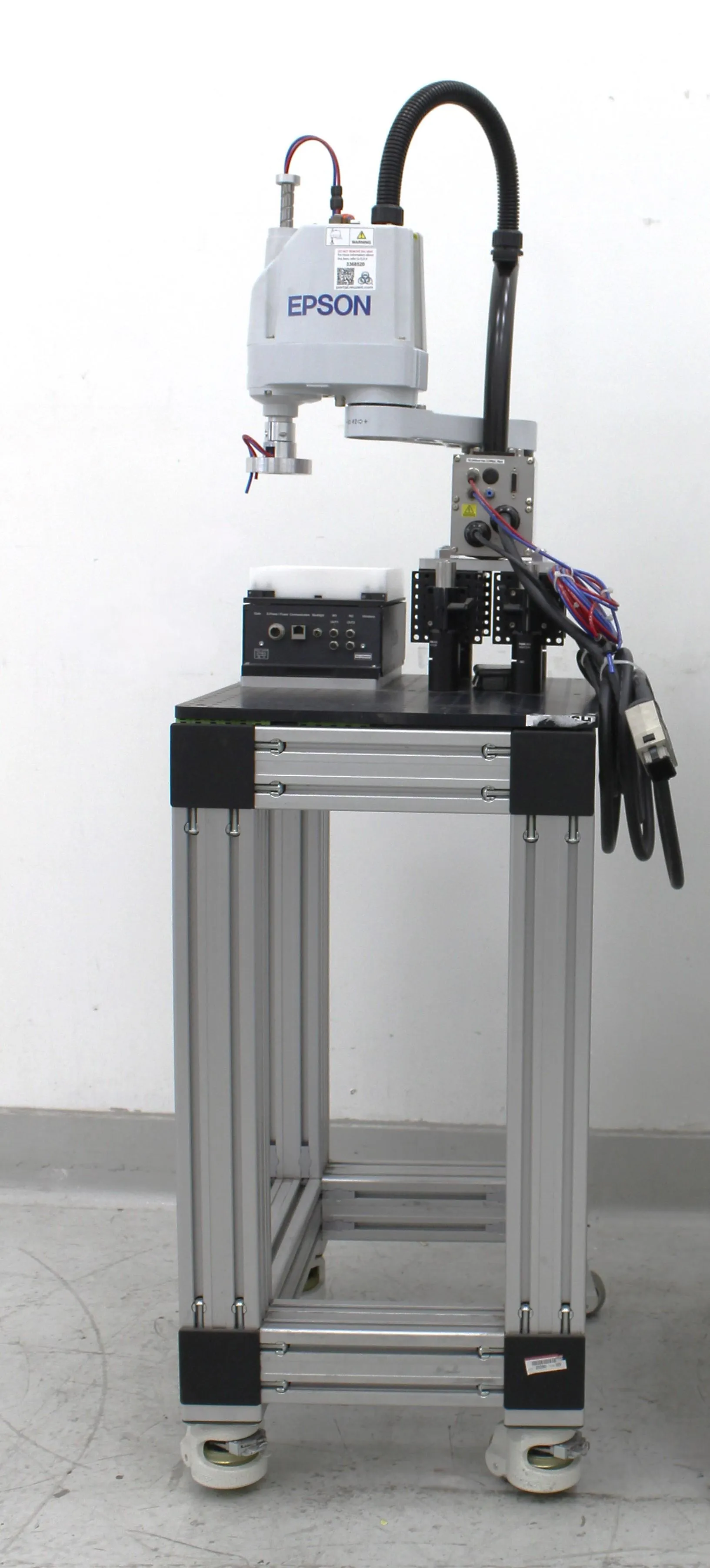 Epson G3-351S SCARA Industrial Robot on Custom Mobile Cart