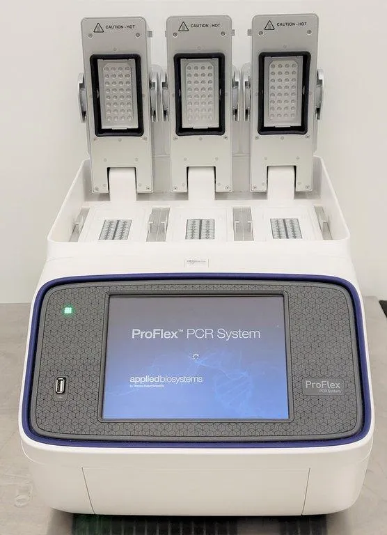 ABI ProFlex PCR Thermal Cycler 100-240V Fast Reaction VeriFlex 6 Zones