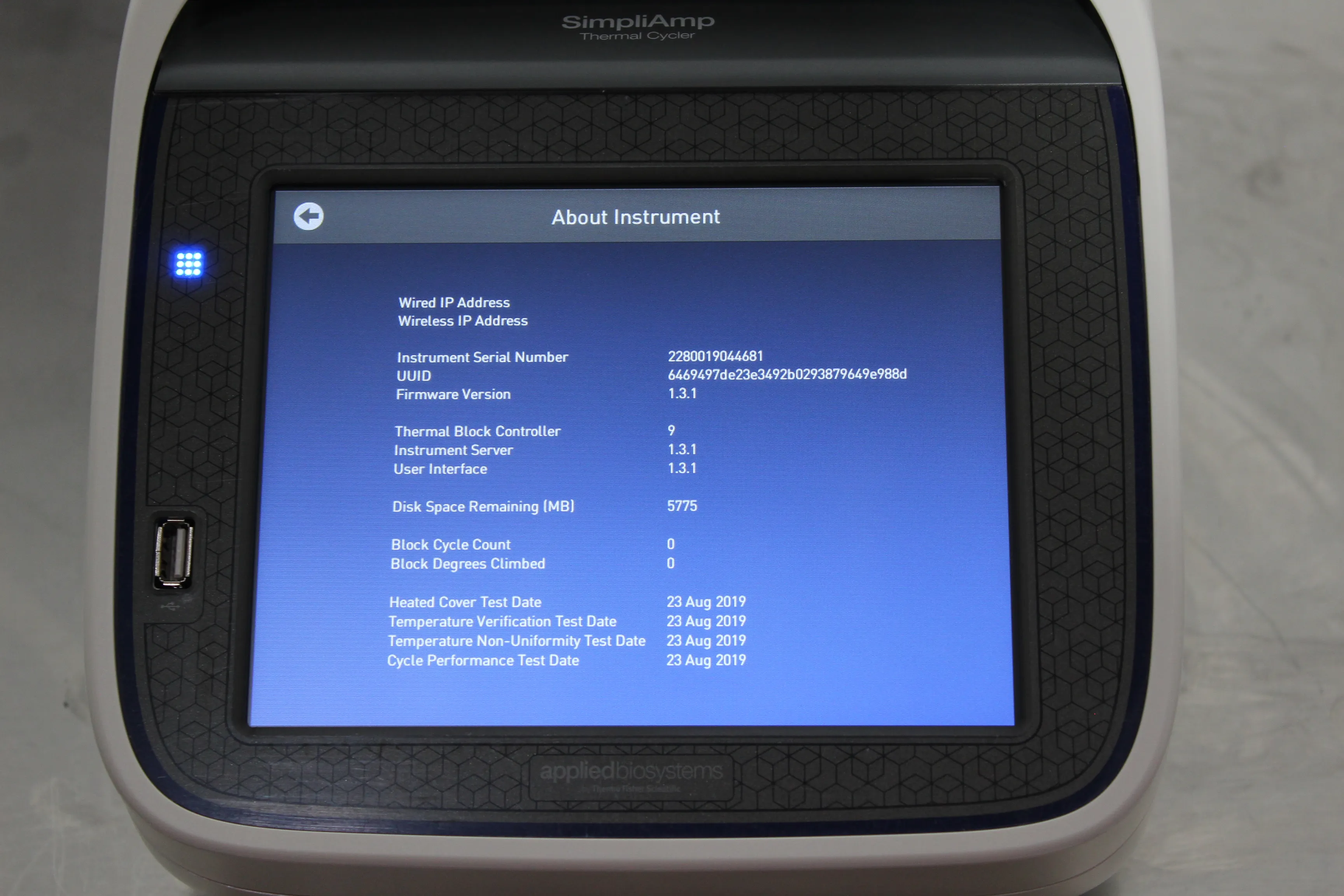 Applied Biosystems PCR Thermal Cycler A24812