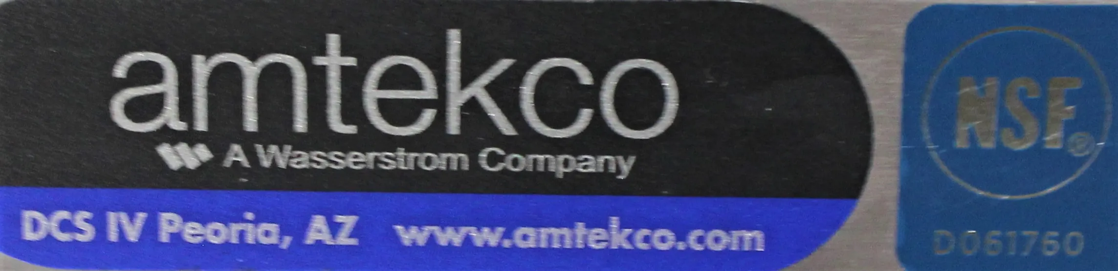 Amtekco AWT372S5BSMCR Stainless Steel Work Table