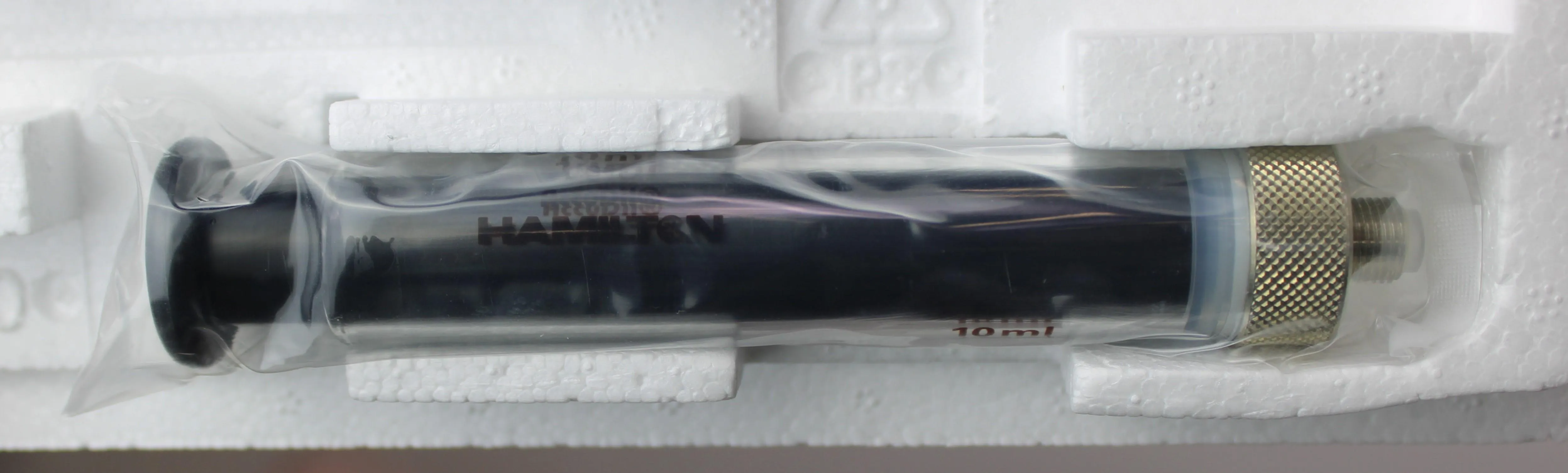 Hamilton 10 mL Model 1010 AD SAL M8 Threads Syringe