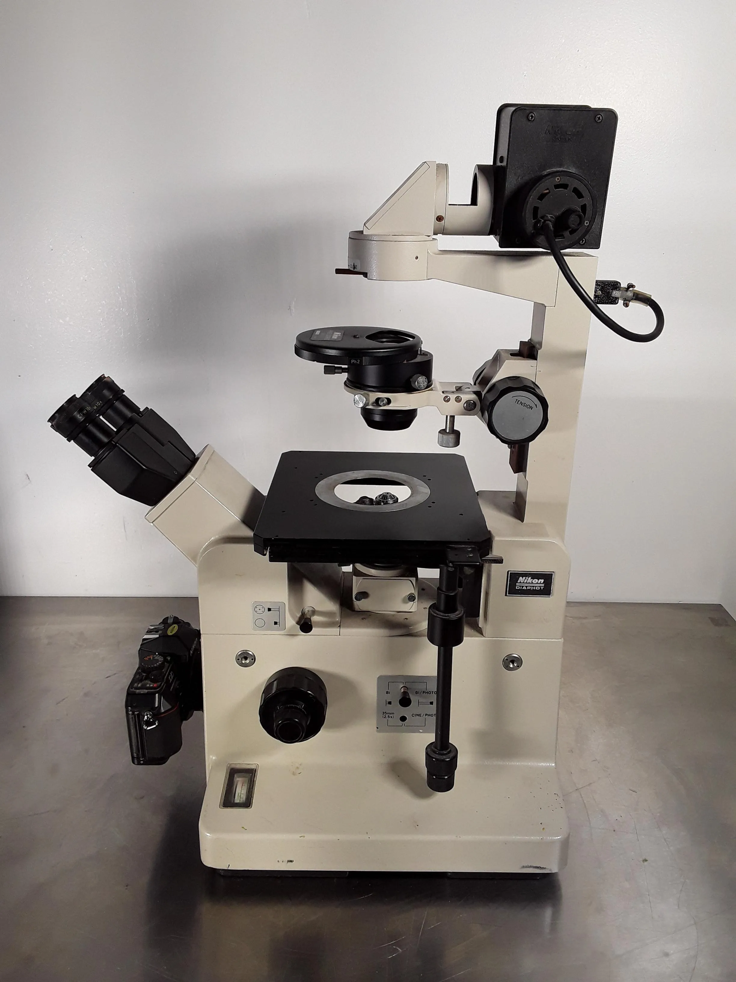 Nikon TMD Diaphot Inverted Microscope ELWD 0.3