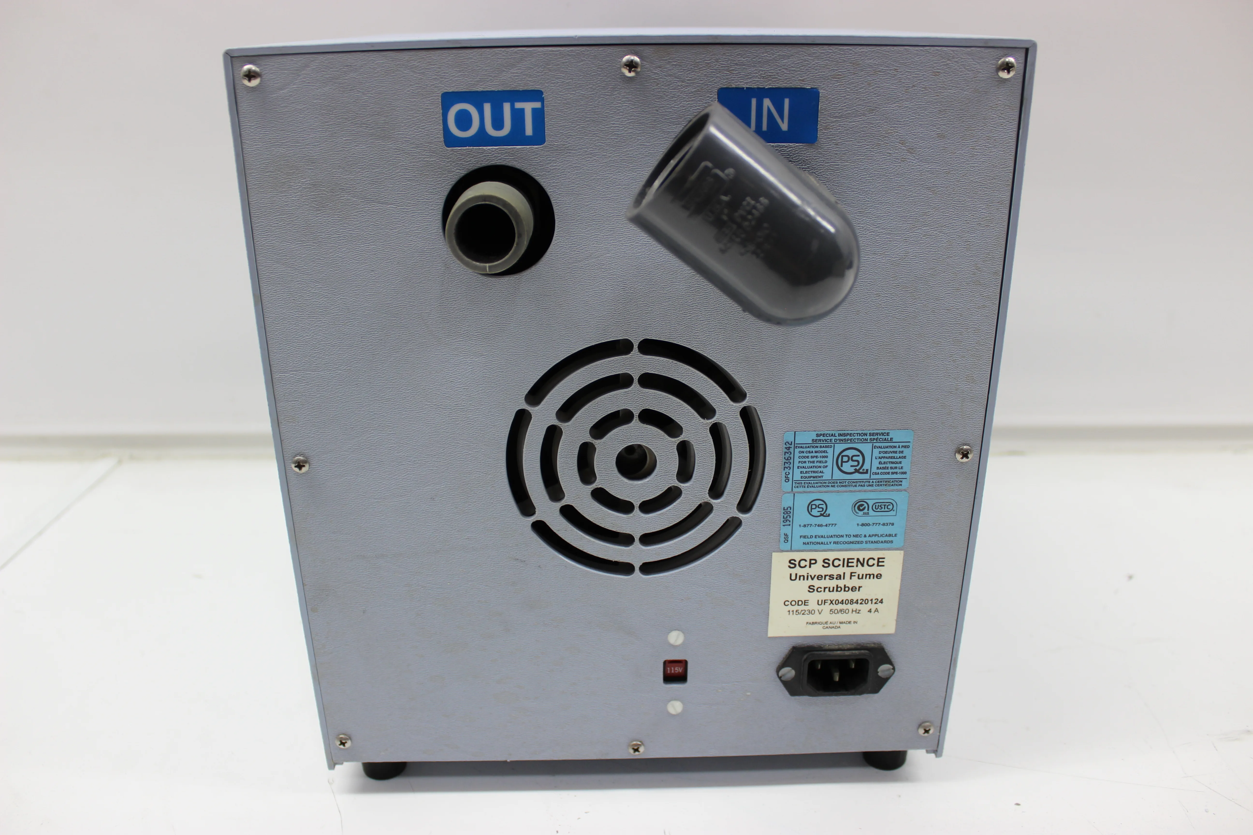 SCP Science Universal Fume Scrubber UFX0409280132