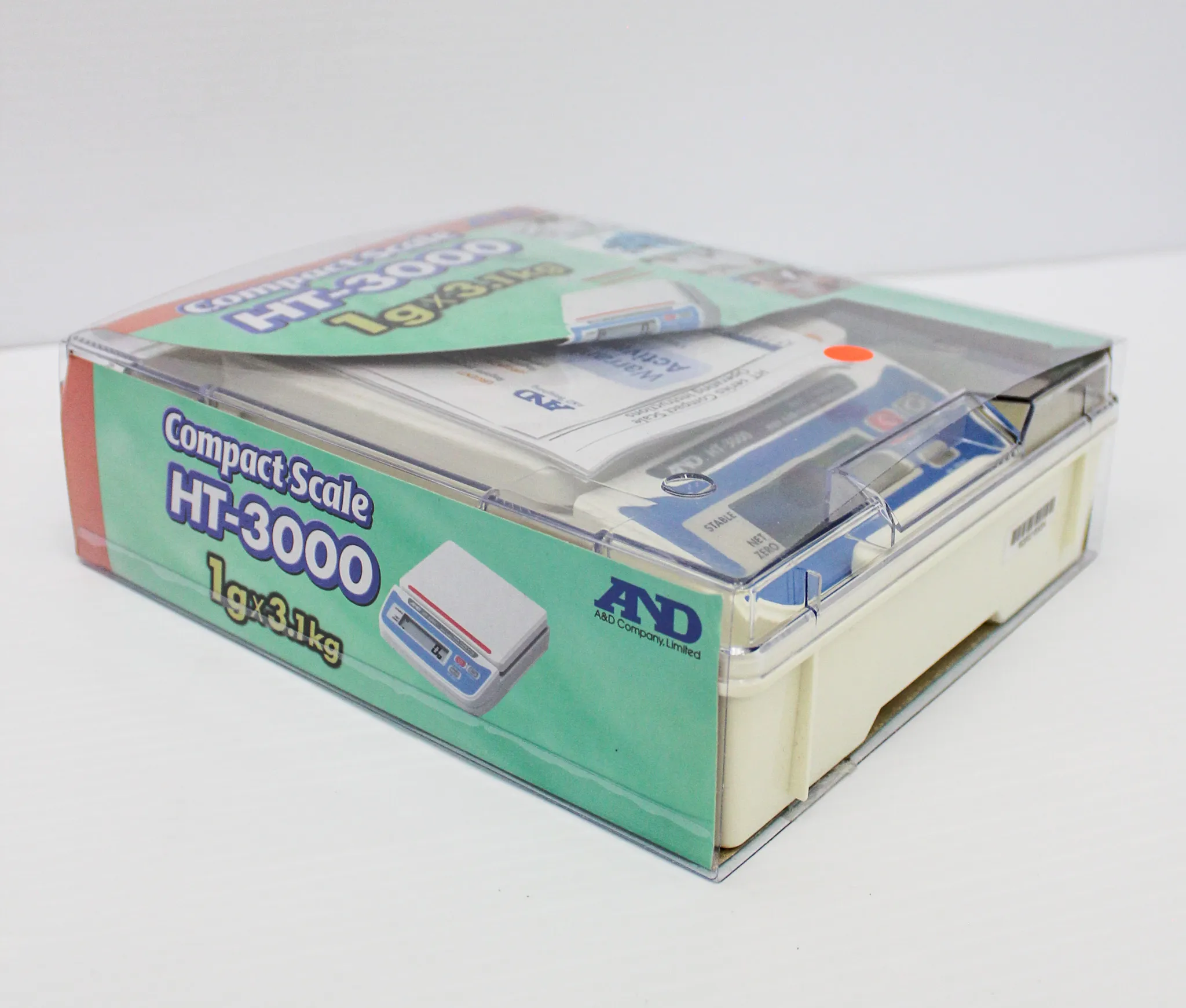 AND HT-3000 Compact Scale 3100g X 1g