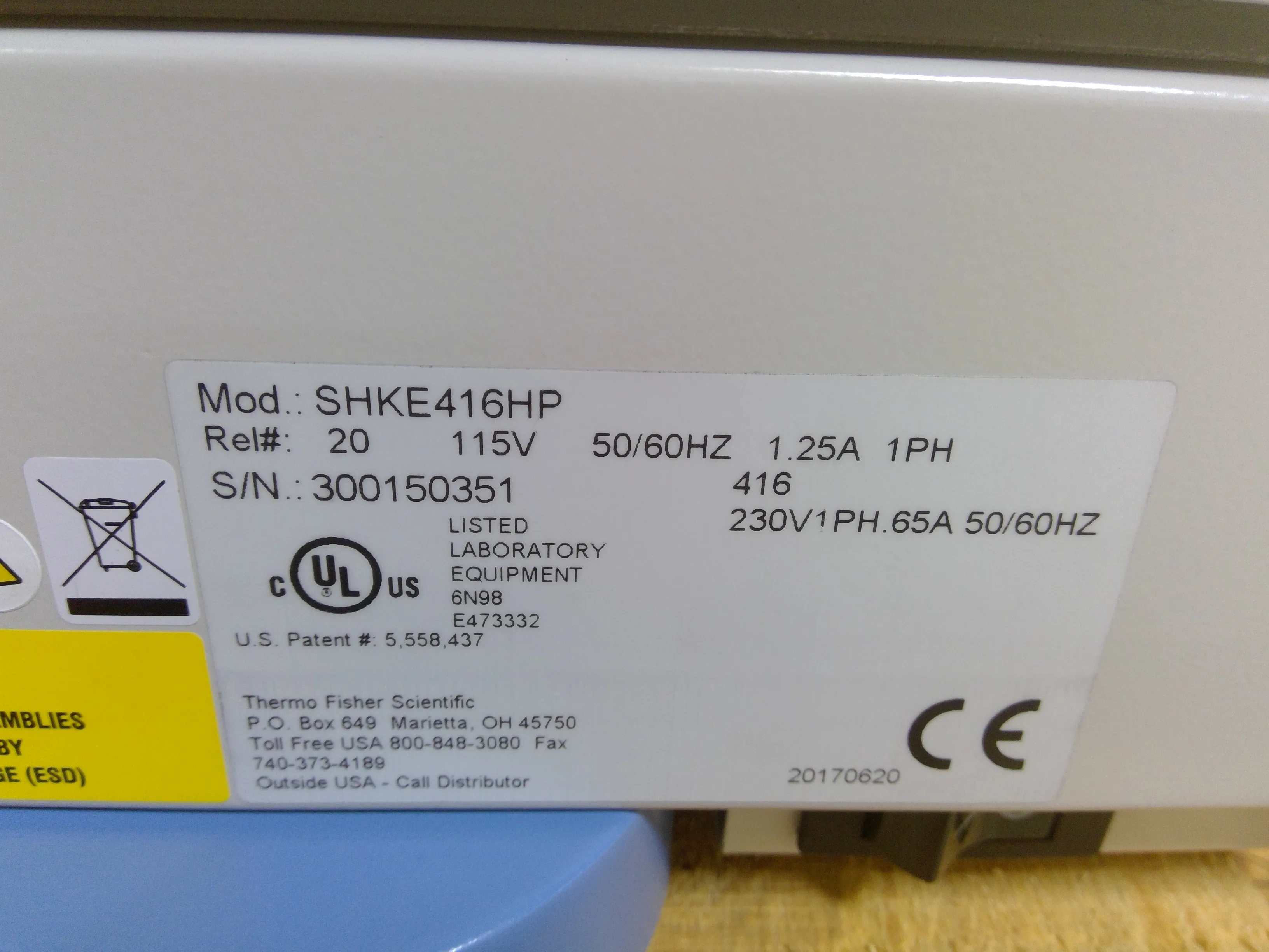 Thermo MaxQ HP Tabletop Orbital Shaker