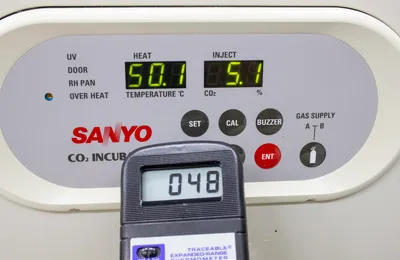 Sanyo CO2 Incubator Model MCO-18AIC Stainless Steel