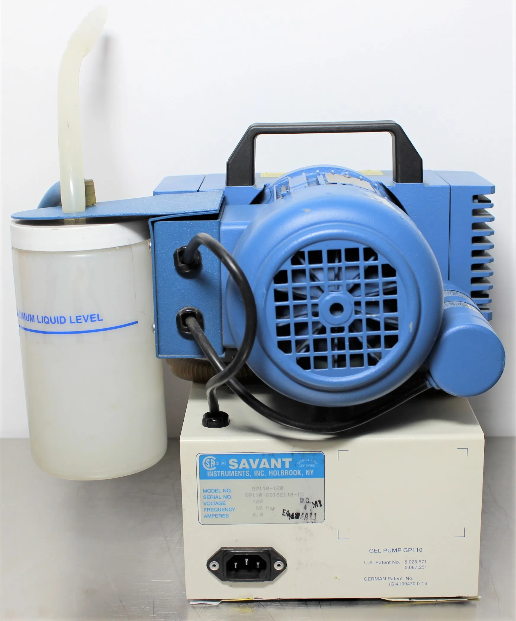 Savant Gel Pump GP110 Vacuum Pump