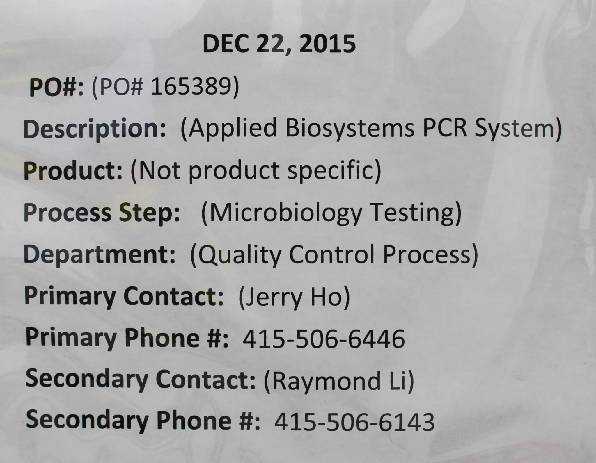 Applied Biosystems AutoMate Xpress DNA Extraction System