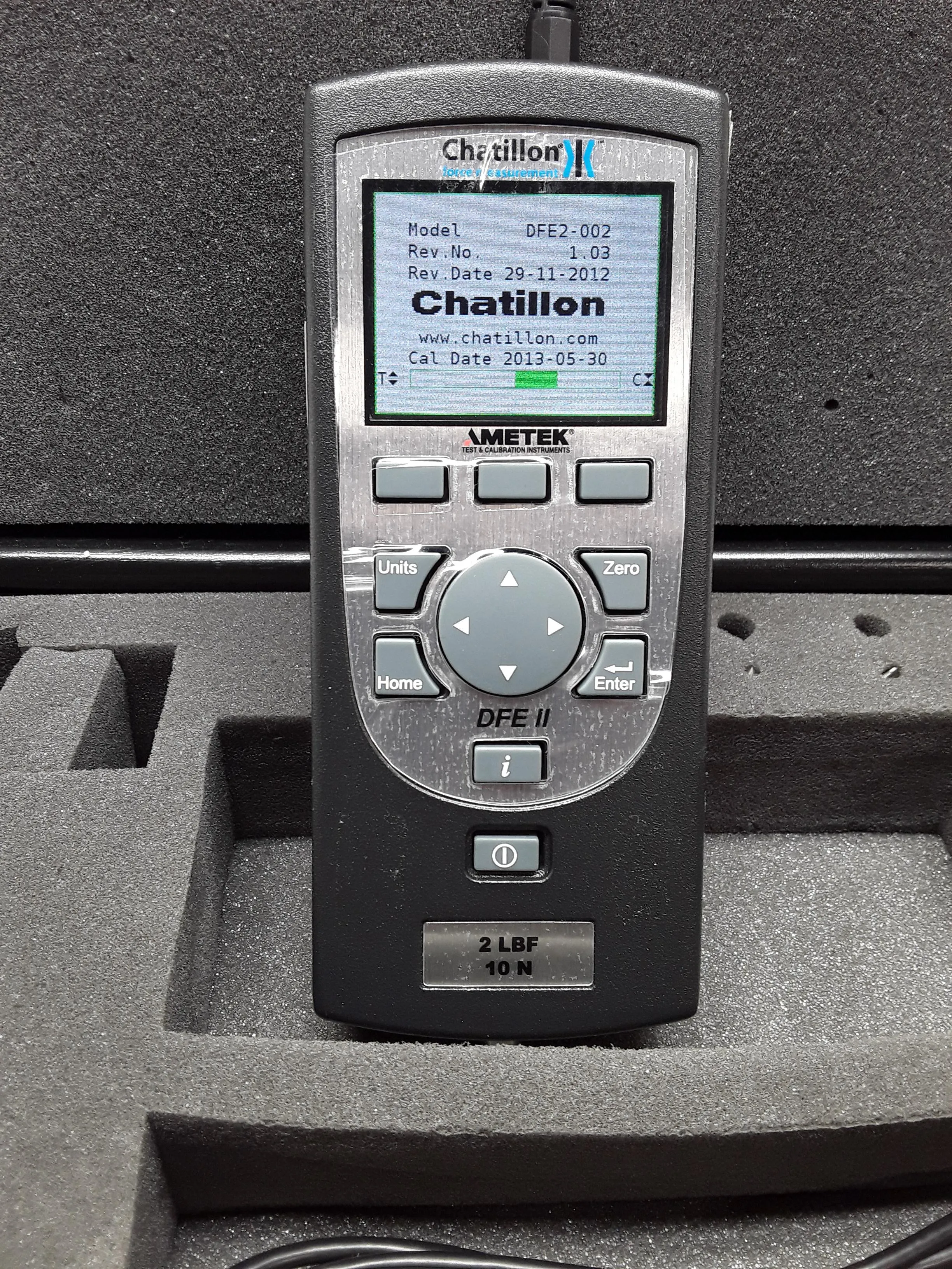 Ametek Chatillon DFE II Series Digital Force Gauge with Accessories