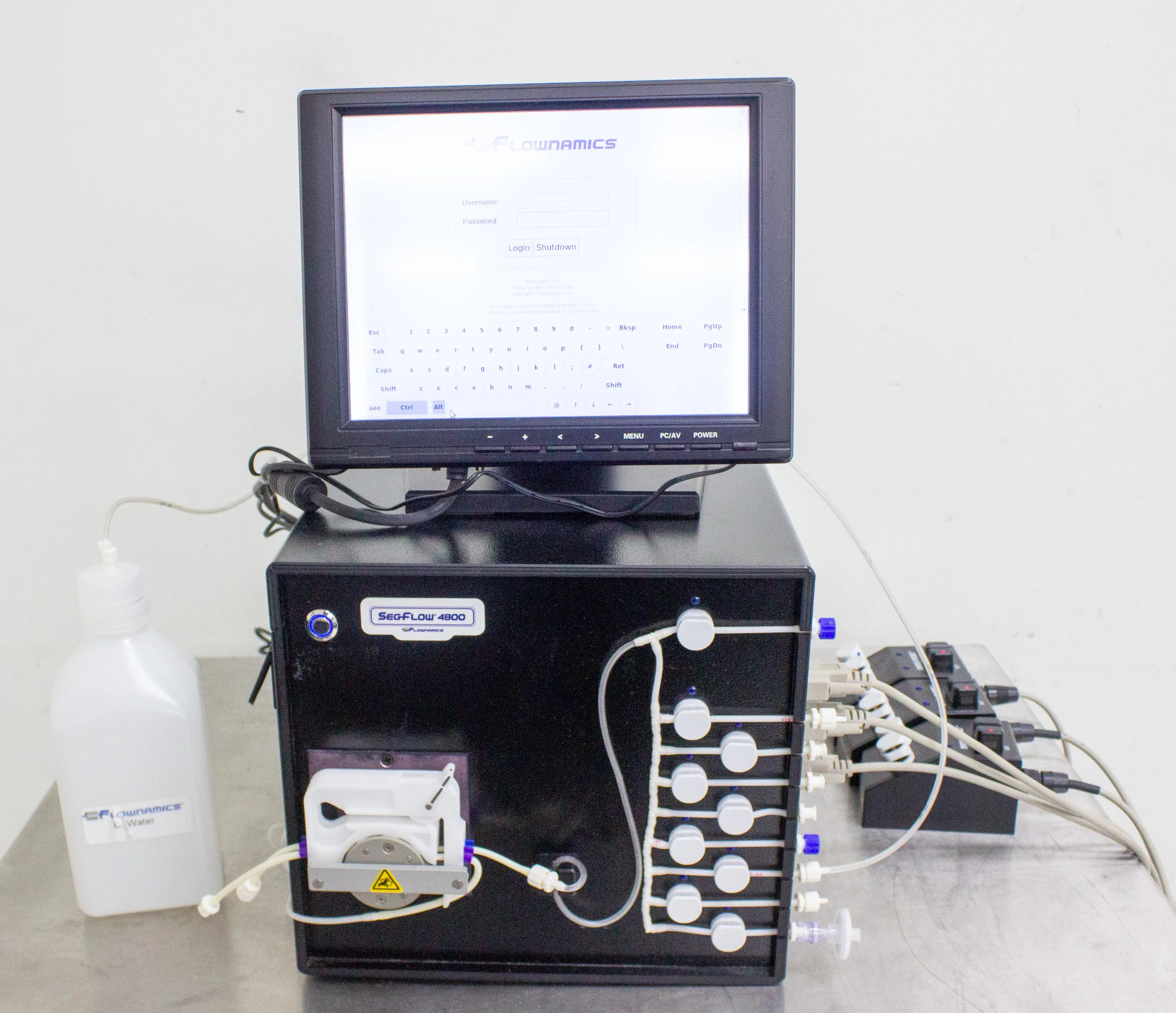 Flownamics Seg-Flow 4800 Automated Bioreactor Sampling System