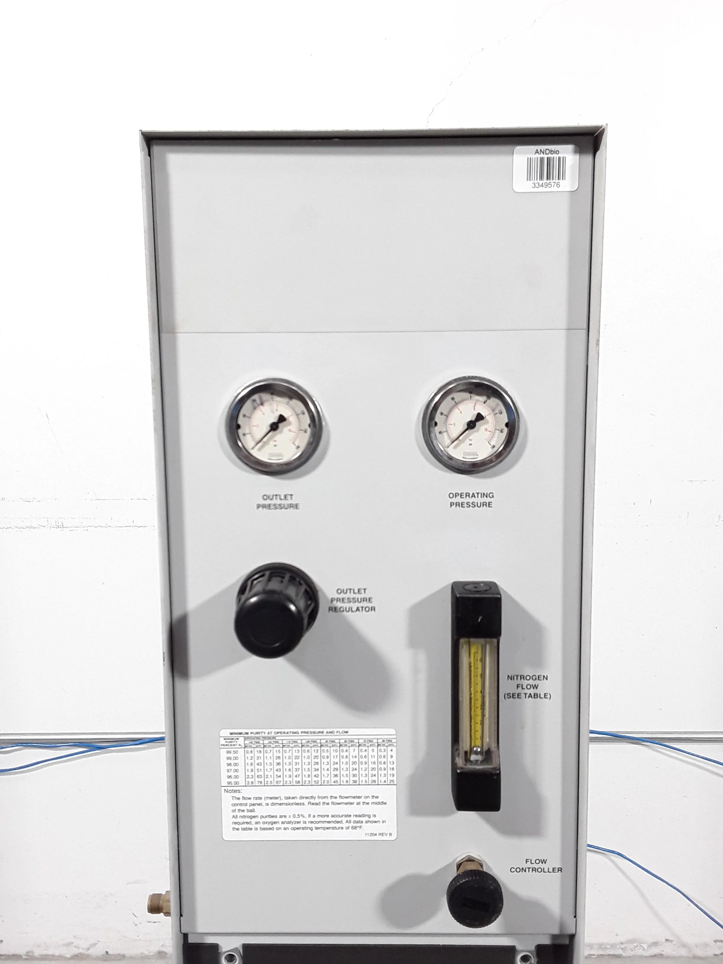 Parker Balston 75-72/ 1220-NX-2-B Nitrogen Generator