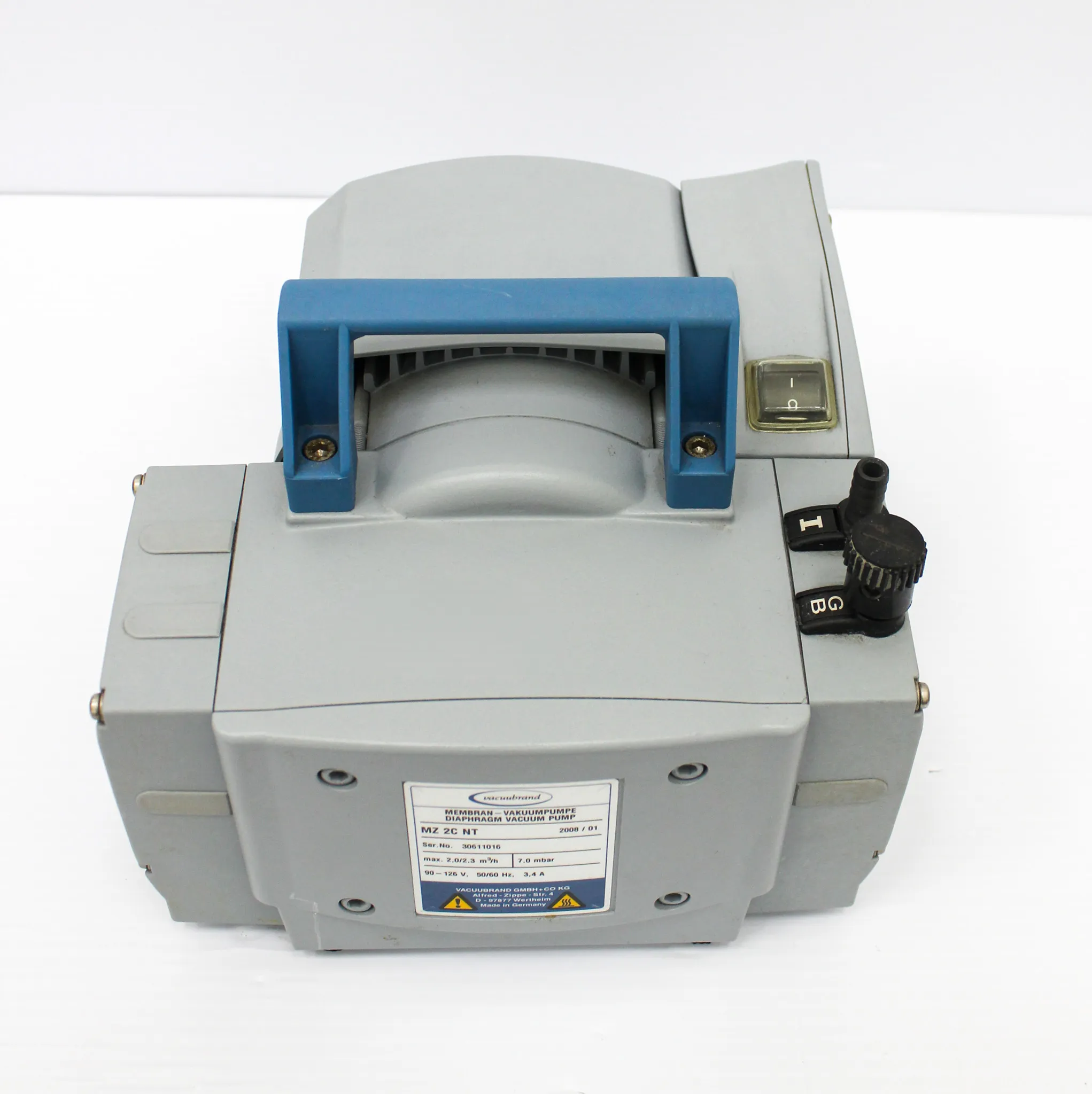 Vacuumbrand MZ 2C NT Chemistry Diaphragm Vacuum Pump