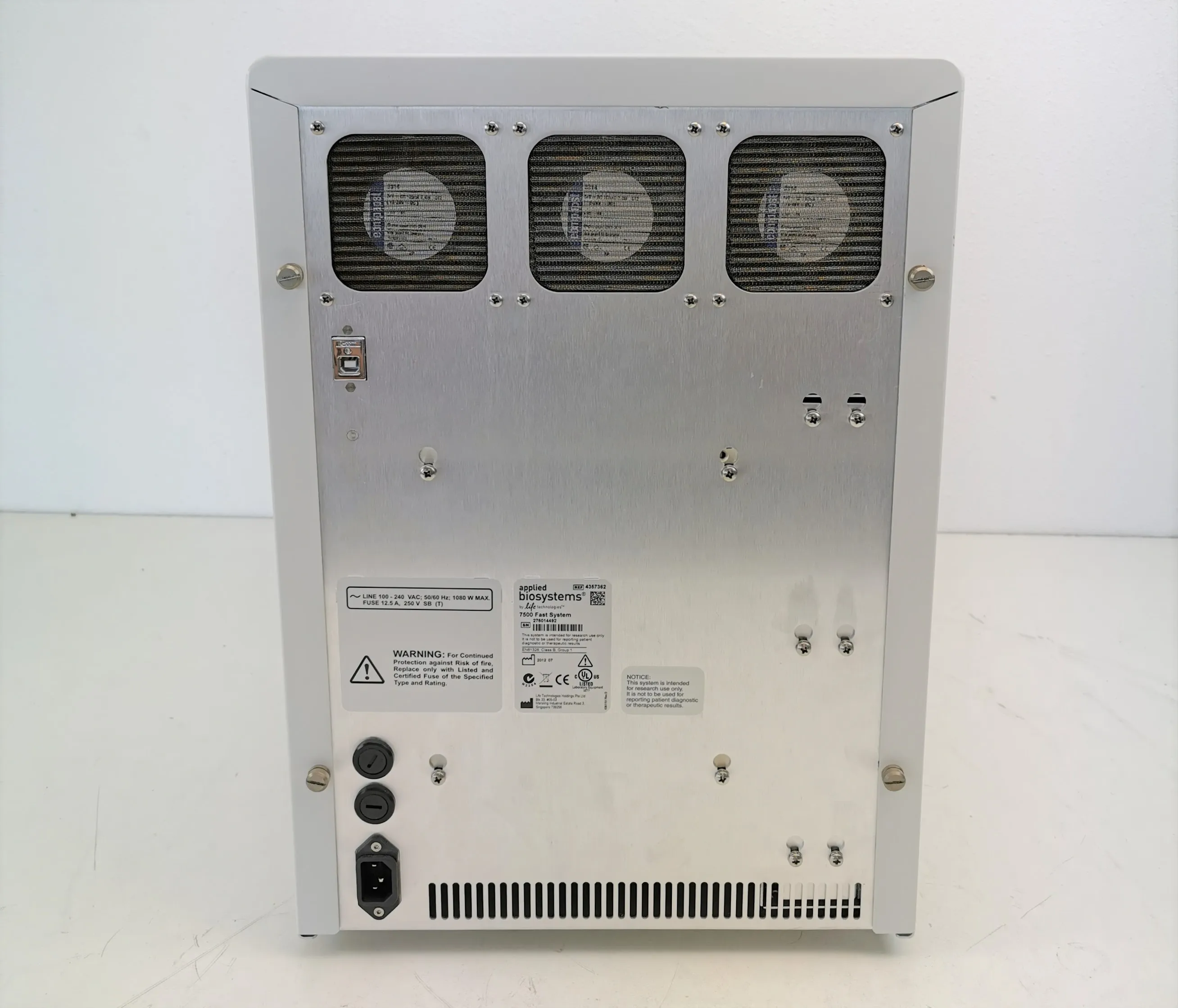 Applied Biosystem 7500 Fast Real-Time PCR System #4357362
