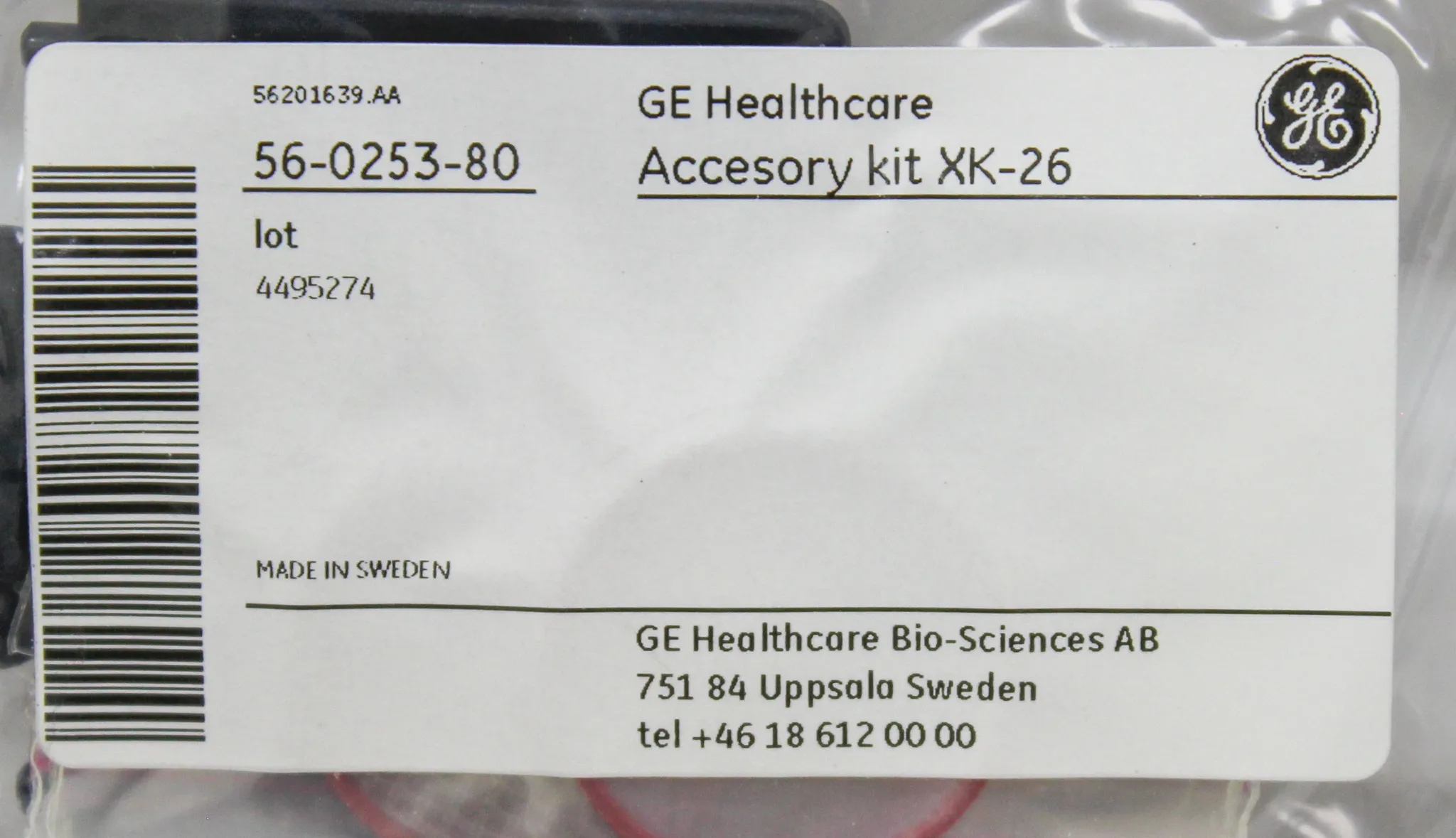 GE Healthcare HiLoad 26/60 Superdex 200pg chromatography column performance