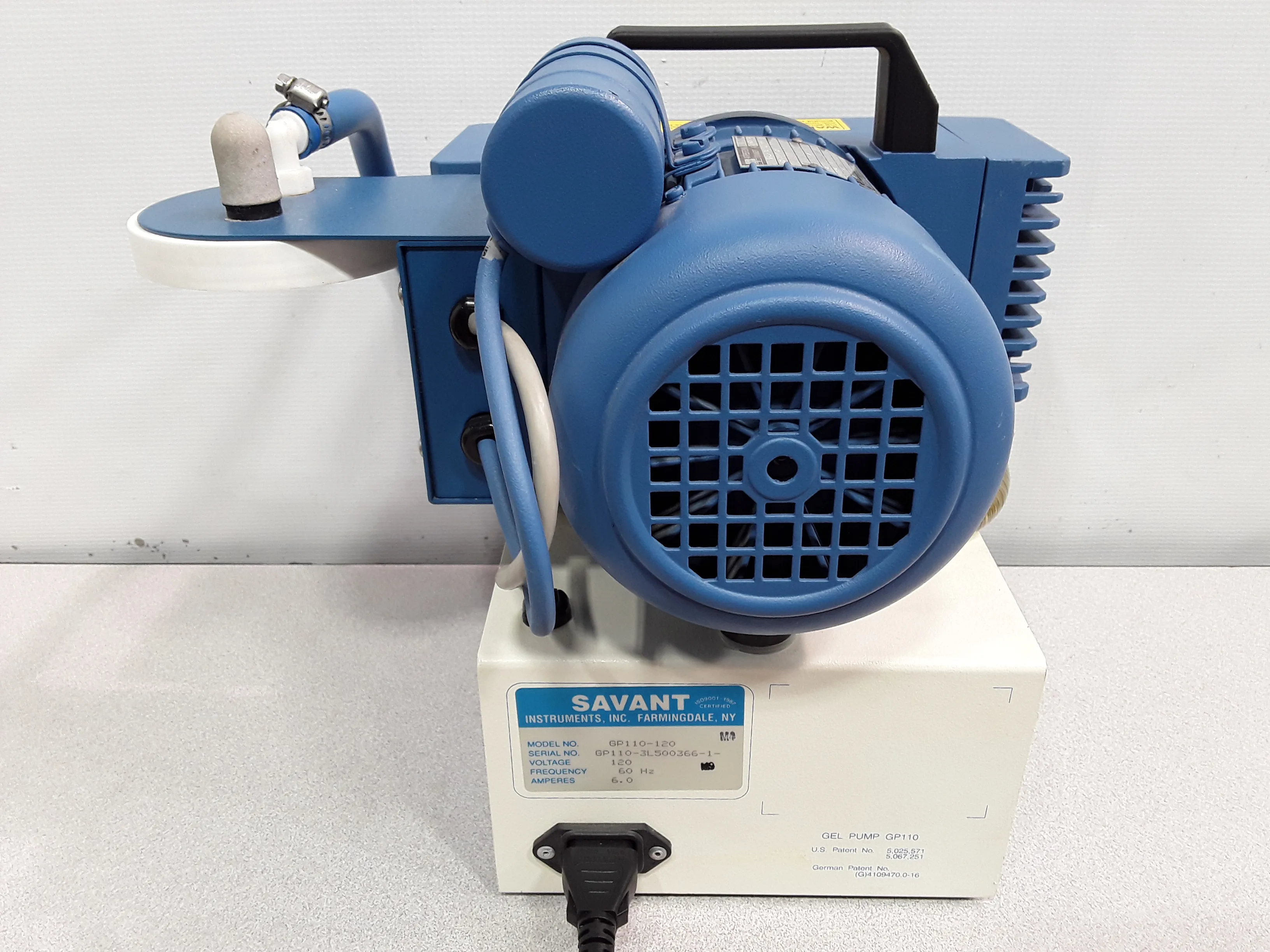 Savant Gel Pump GP110 Oil-Free Vacuum Pump (Used, 30-Day Warranty)