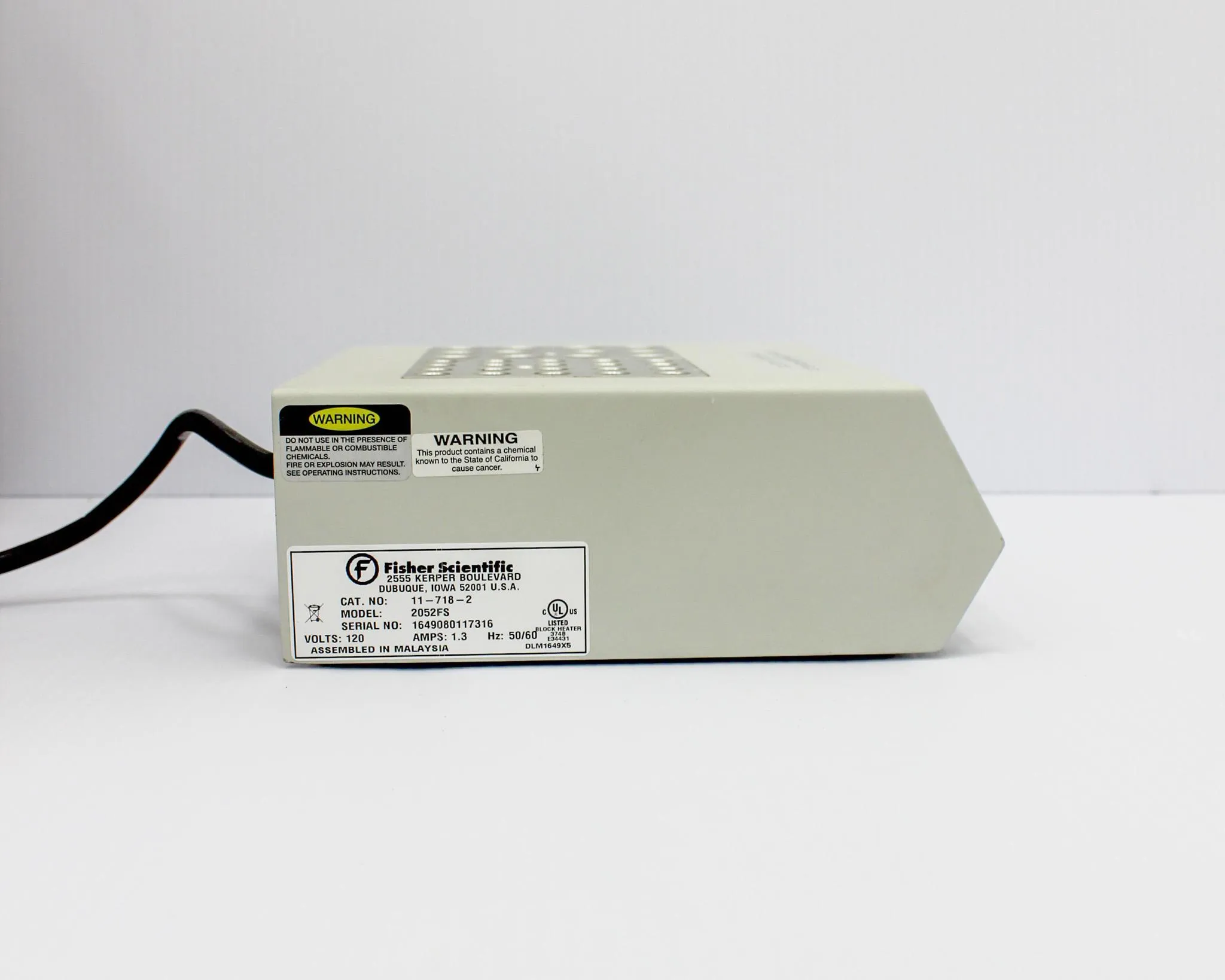 Fisher Scientific 2052FS Dual Dry Bath Incubator