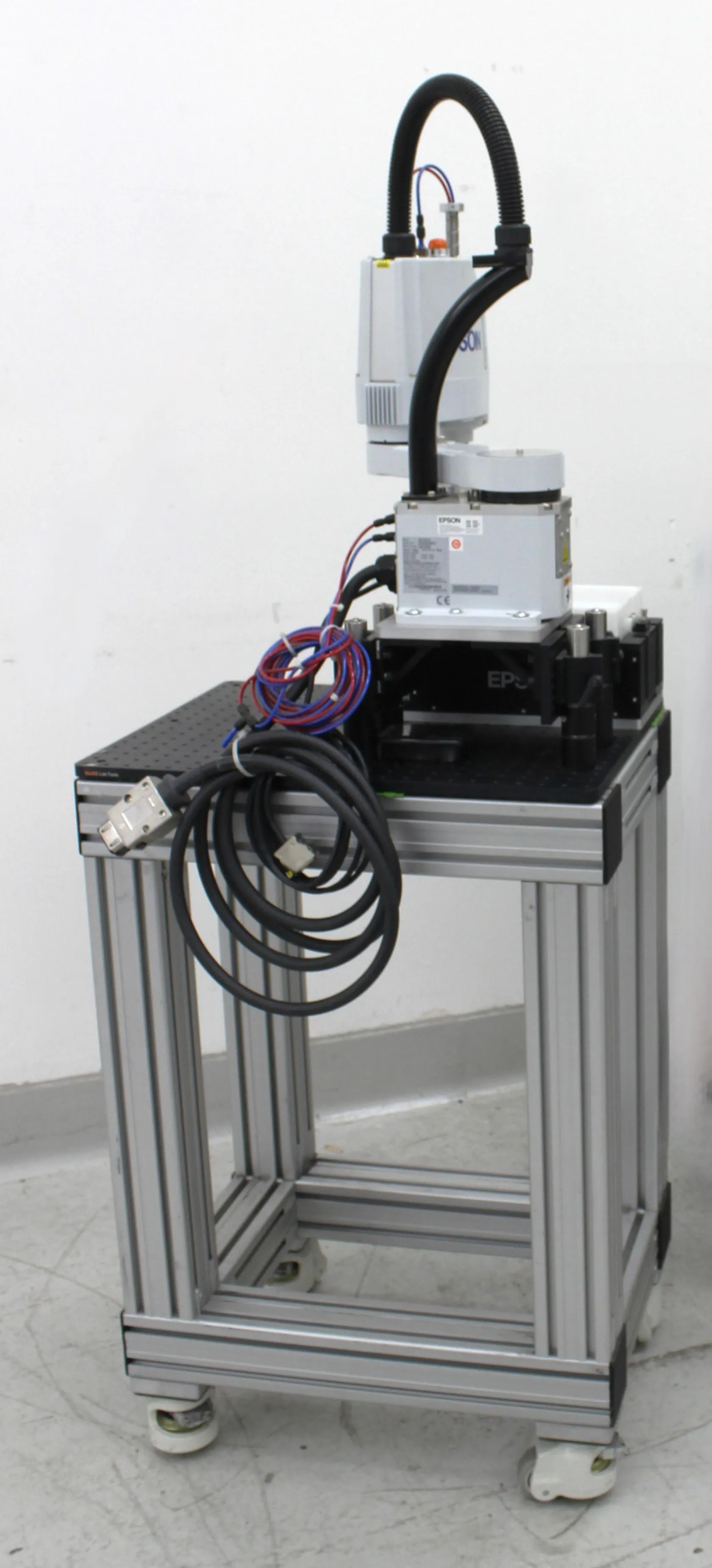 Epson G3-351S SCARA Industrial Robot on Custom Mobile Cart