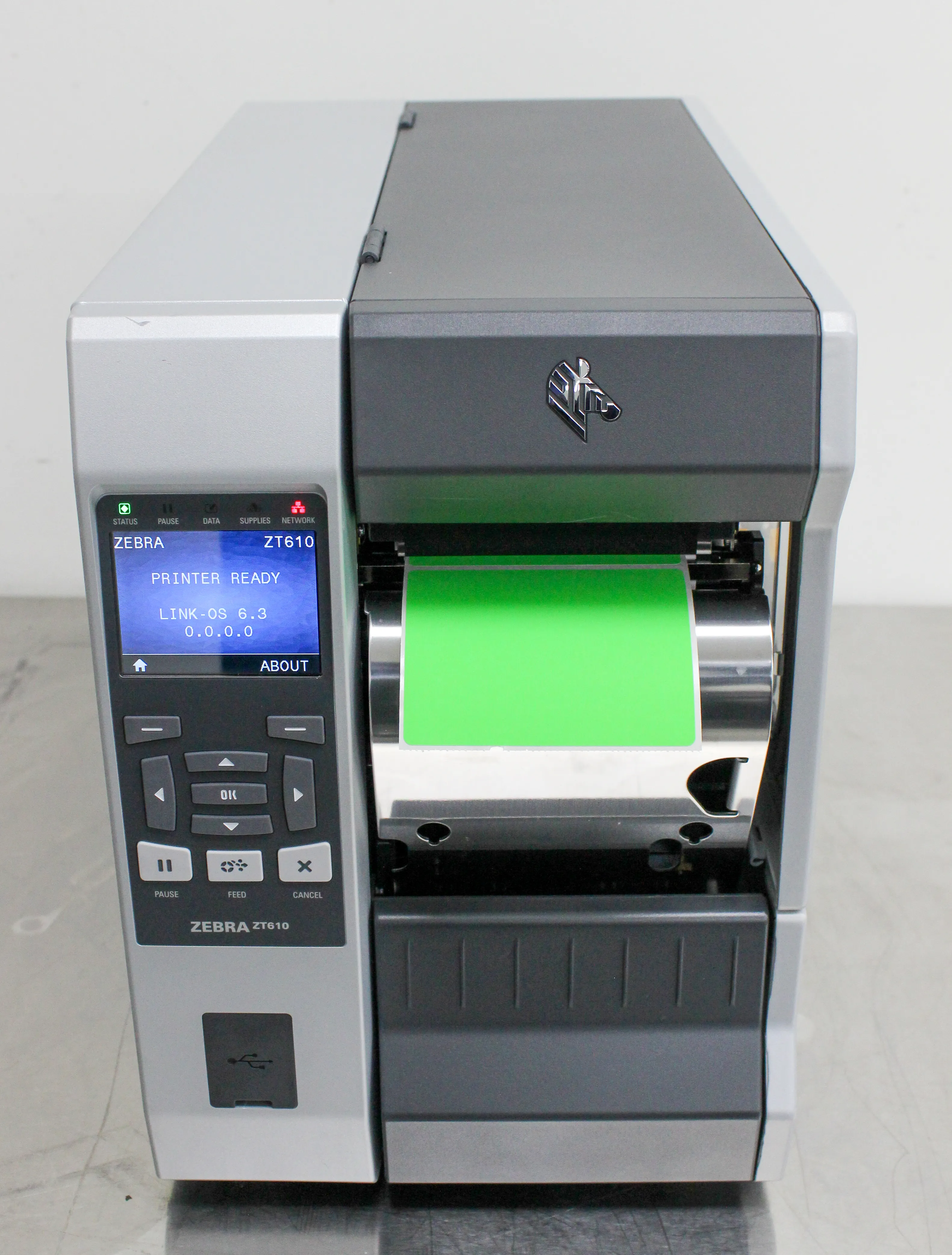 Zebra ZT610 Series Industrial Label Printer Model ZT61046-T210100Z