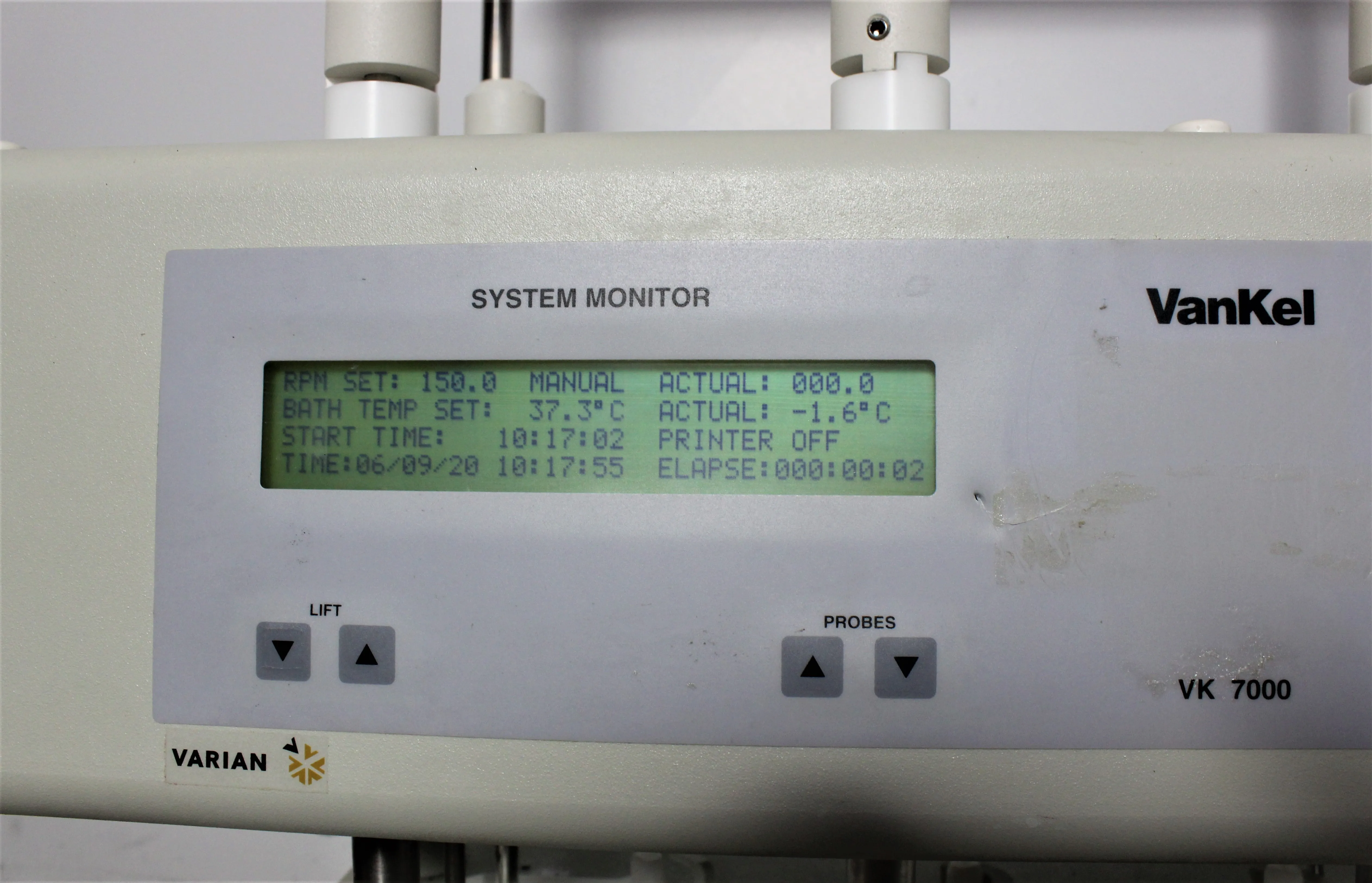 VanKel VK 7000 Dissolution System Automation 6x1L Vessels 10-250 RPM 120V