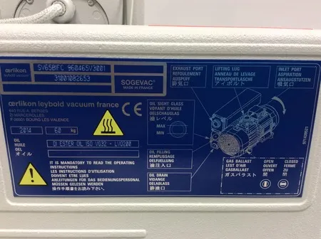 Sogevac SV65 BI FC Vacuum Pump