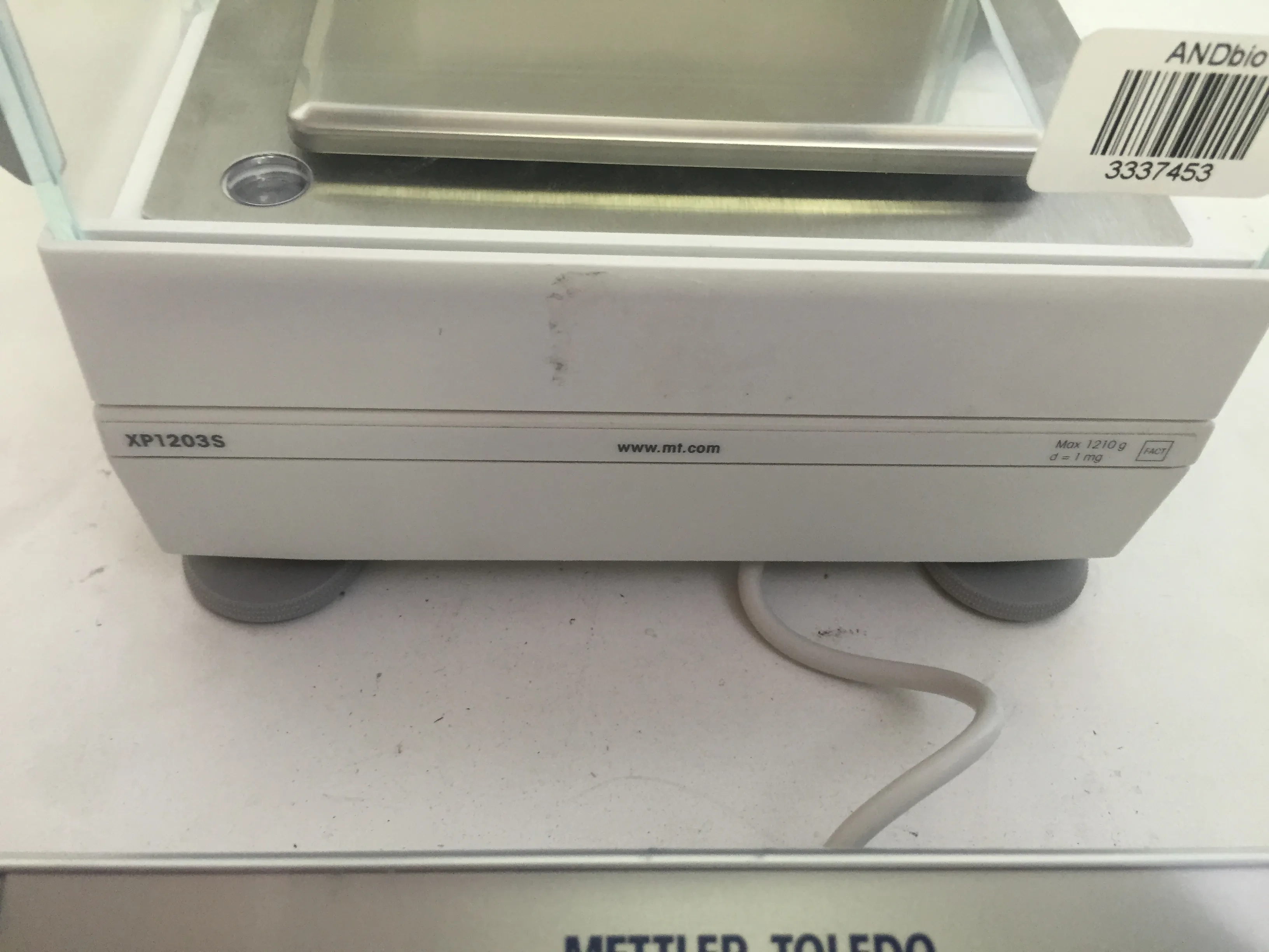Mettler Toledo XP1203S Excellence Plus XP Series Precision Analytical Balance