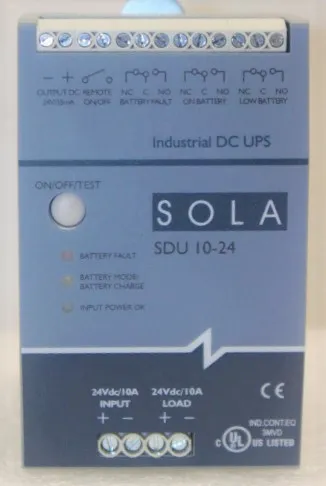 SOLA SDU 10-24 Uninterruptible Power Supply