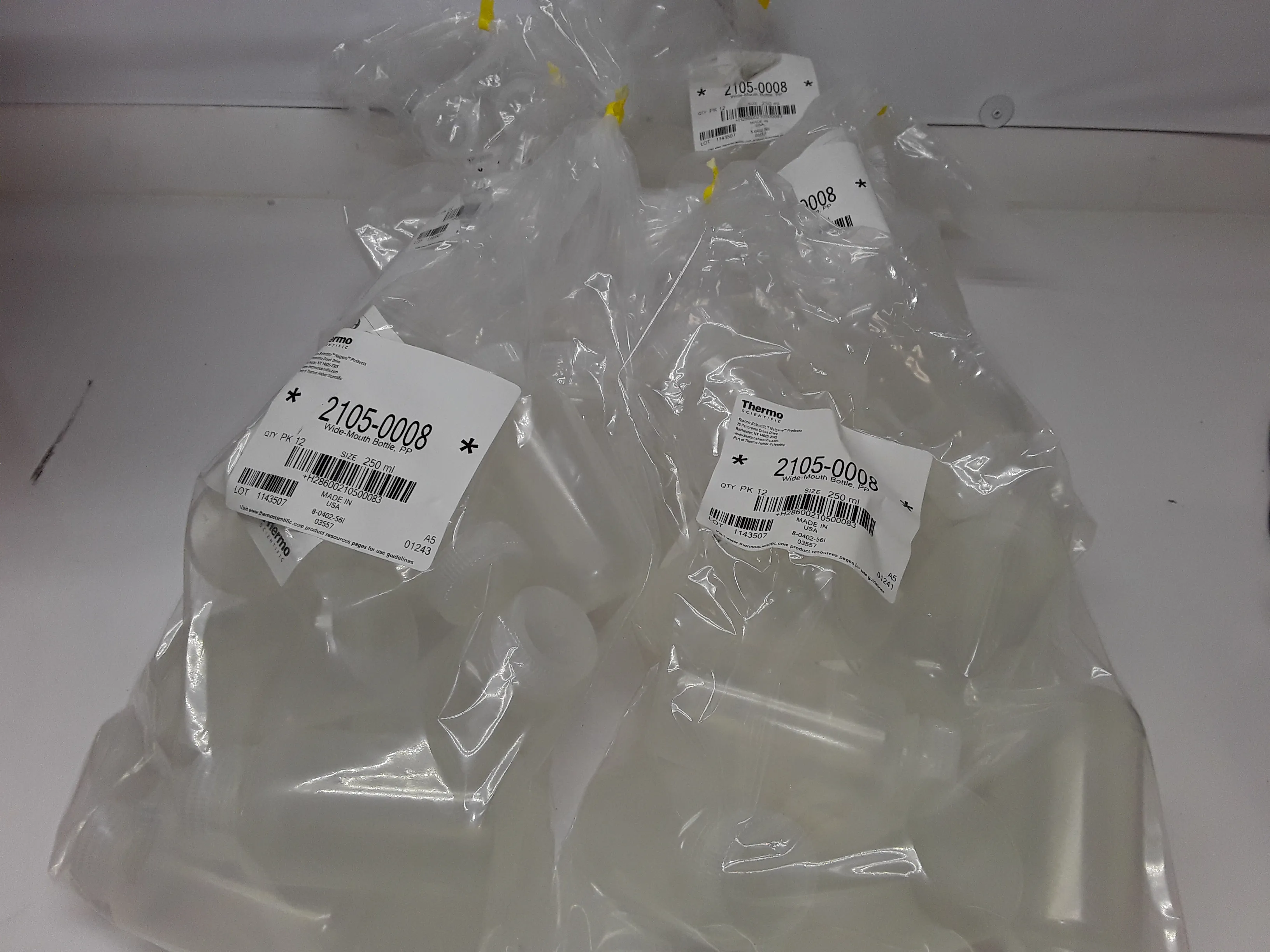 Thermo Scientific Nalgene Wide-Mouth Lab Quality PPCO Bottles 72Pack - 2105-0008 Wide-Mouth Bottle 72pk