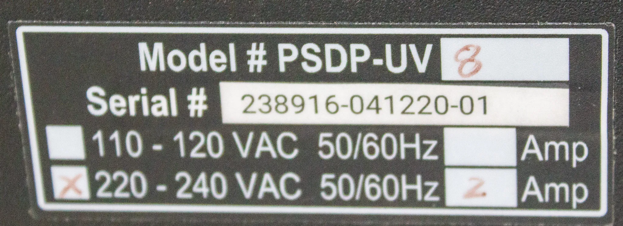 Novascan PSD Pro Series DIgital UV Ozone System w/ OES-1000D Ozone Elimination System