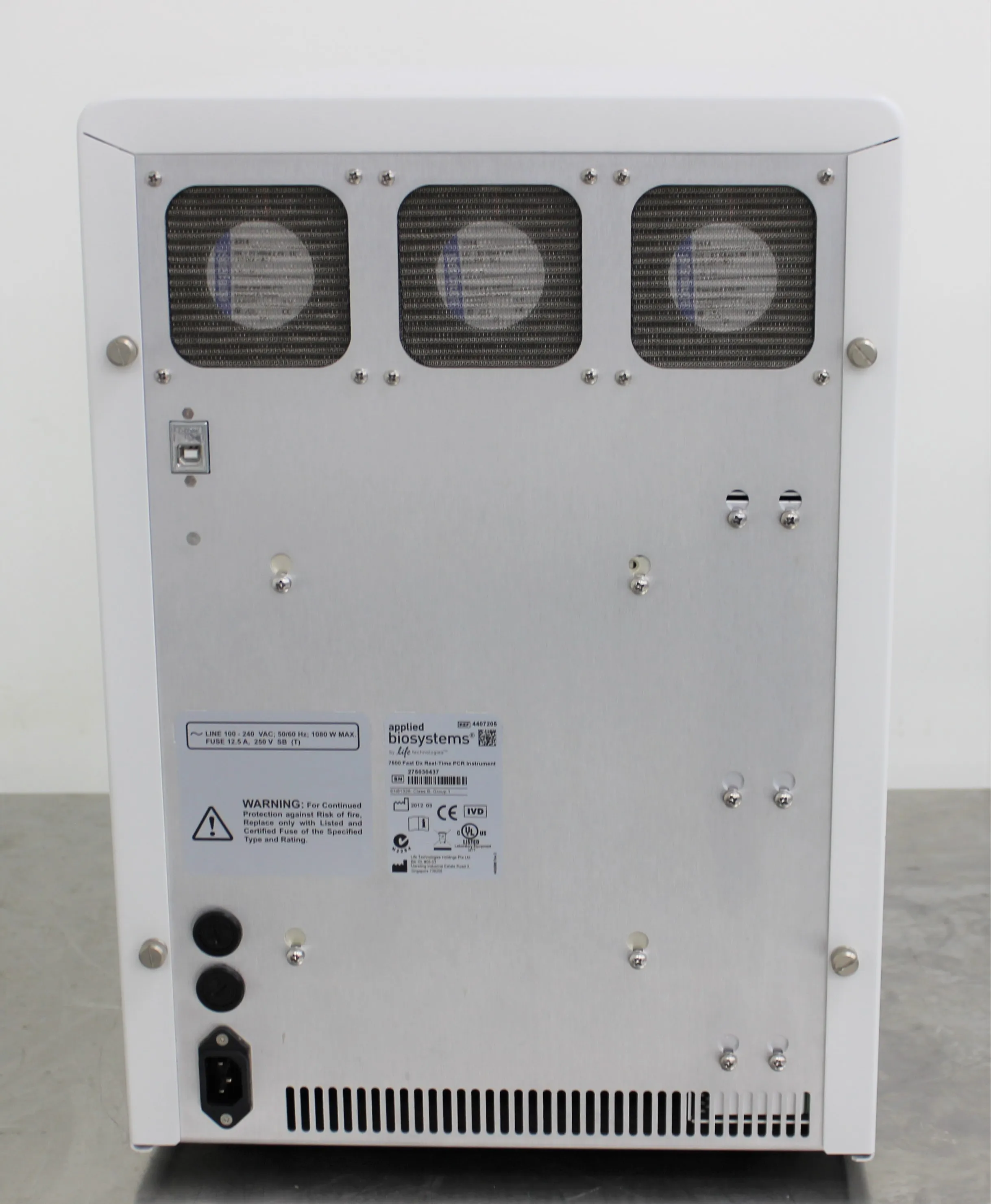 Applied Biosystems 7500 Fast Dx Real-Time PCR Instrument with SDS Software