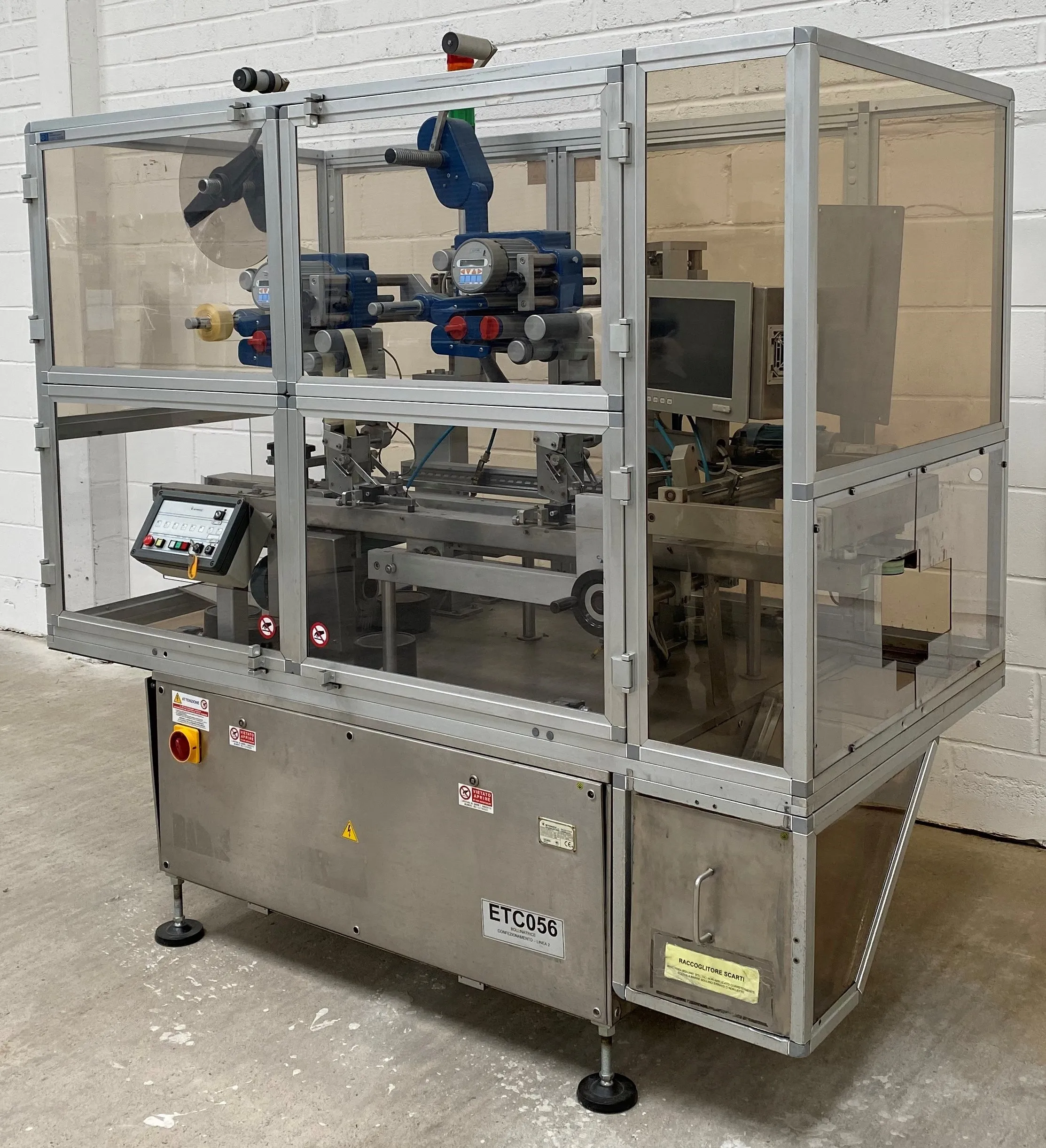 Etipack Labeller S 2/2 VF Used Pharmaceutical Labelling Unit