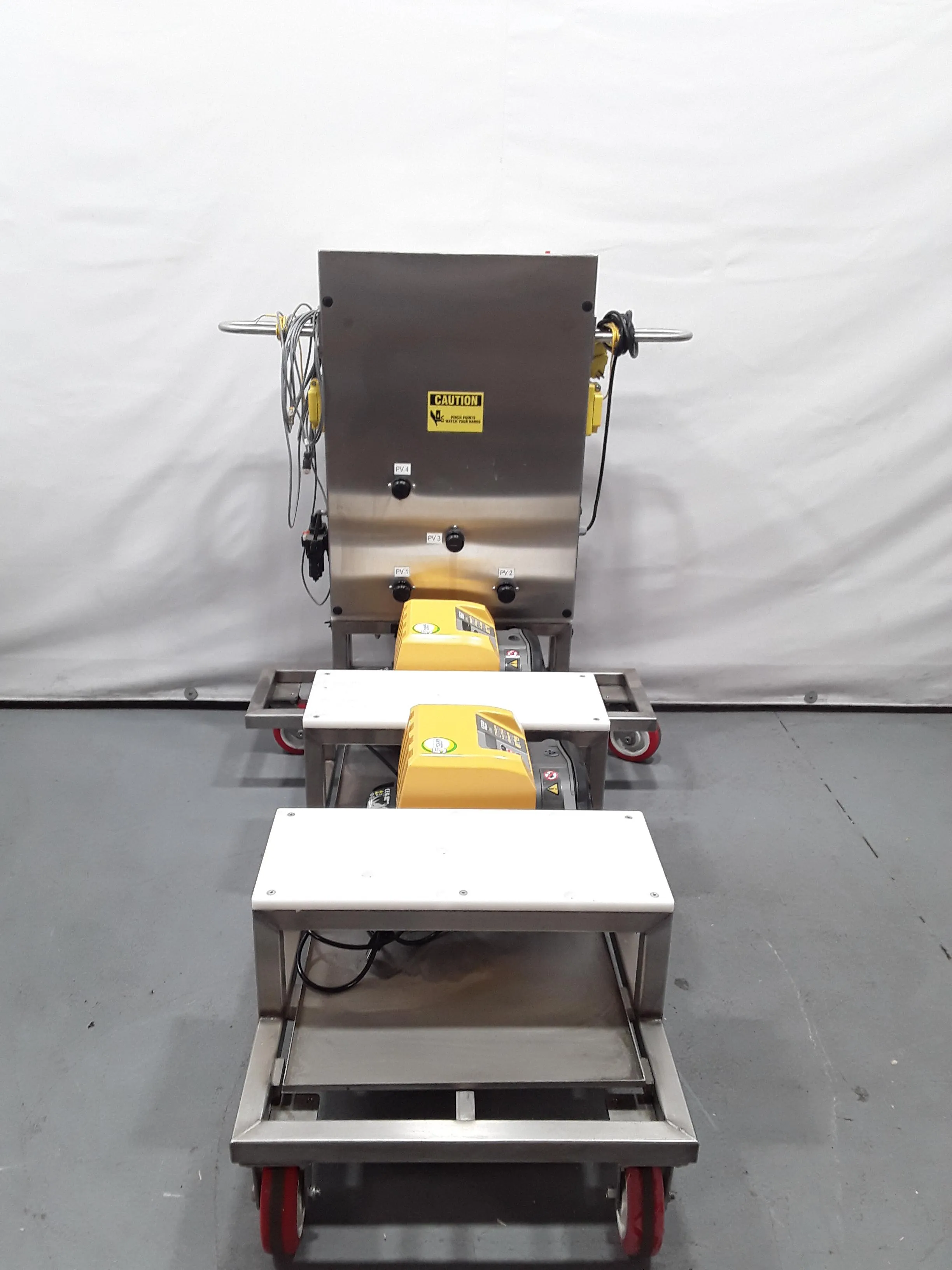 Gen-Probe Custom Fill Process Skid W/ 2 Watson Marlow 621 DI-R Pump - Used Lab Equipment