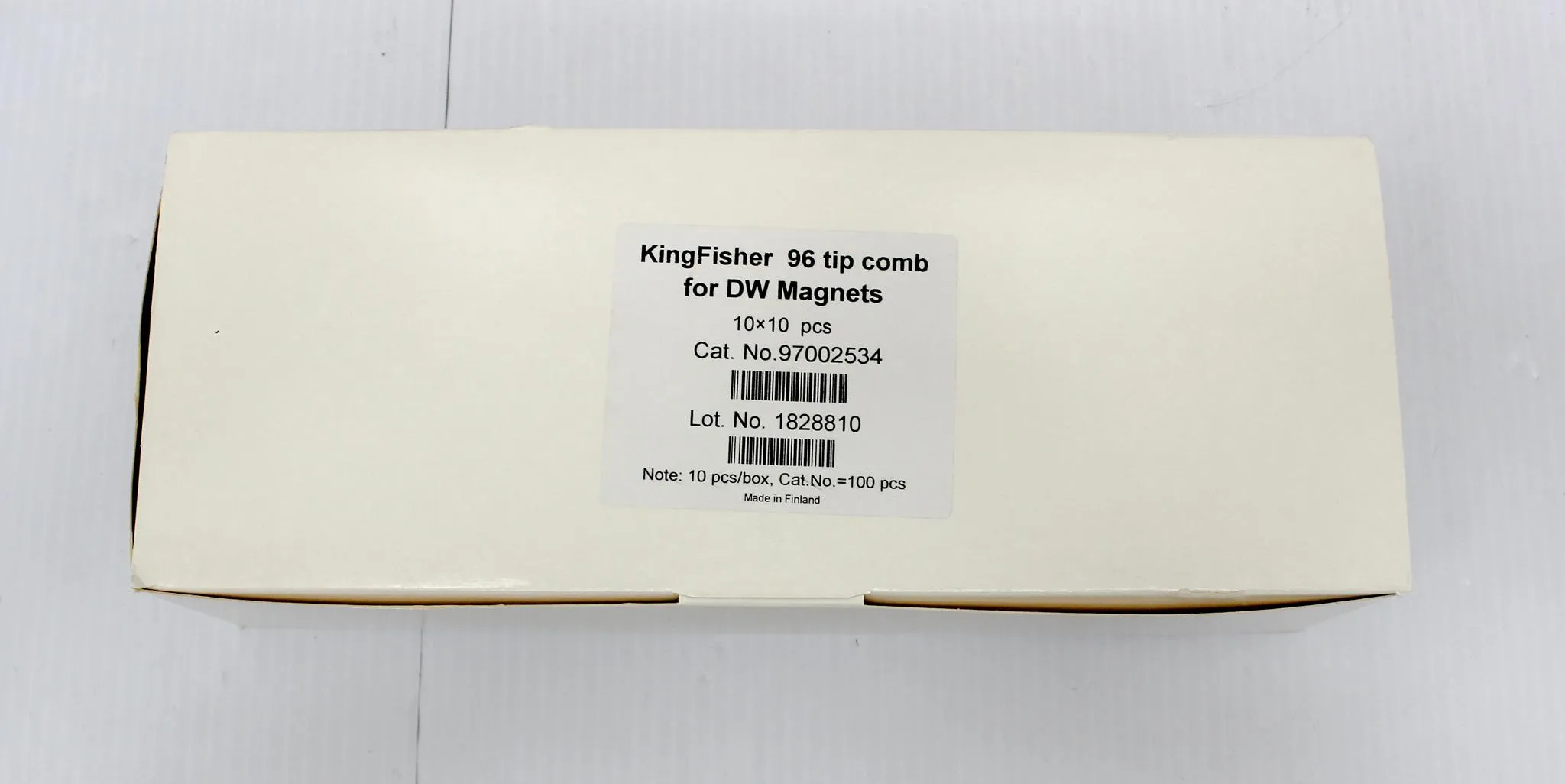 Thermo Scientific King Fisher 96 Tip Comb for DW Magnets 10x10 - 7 Boxes Case of 100 pcs