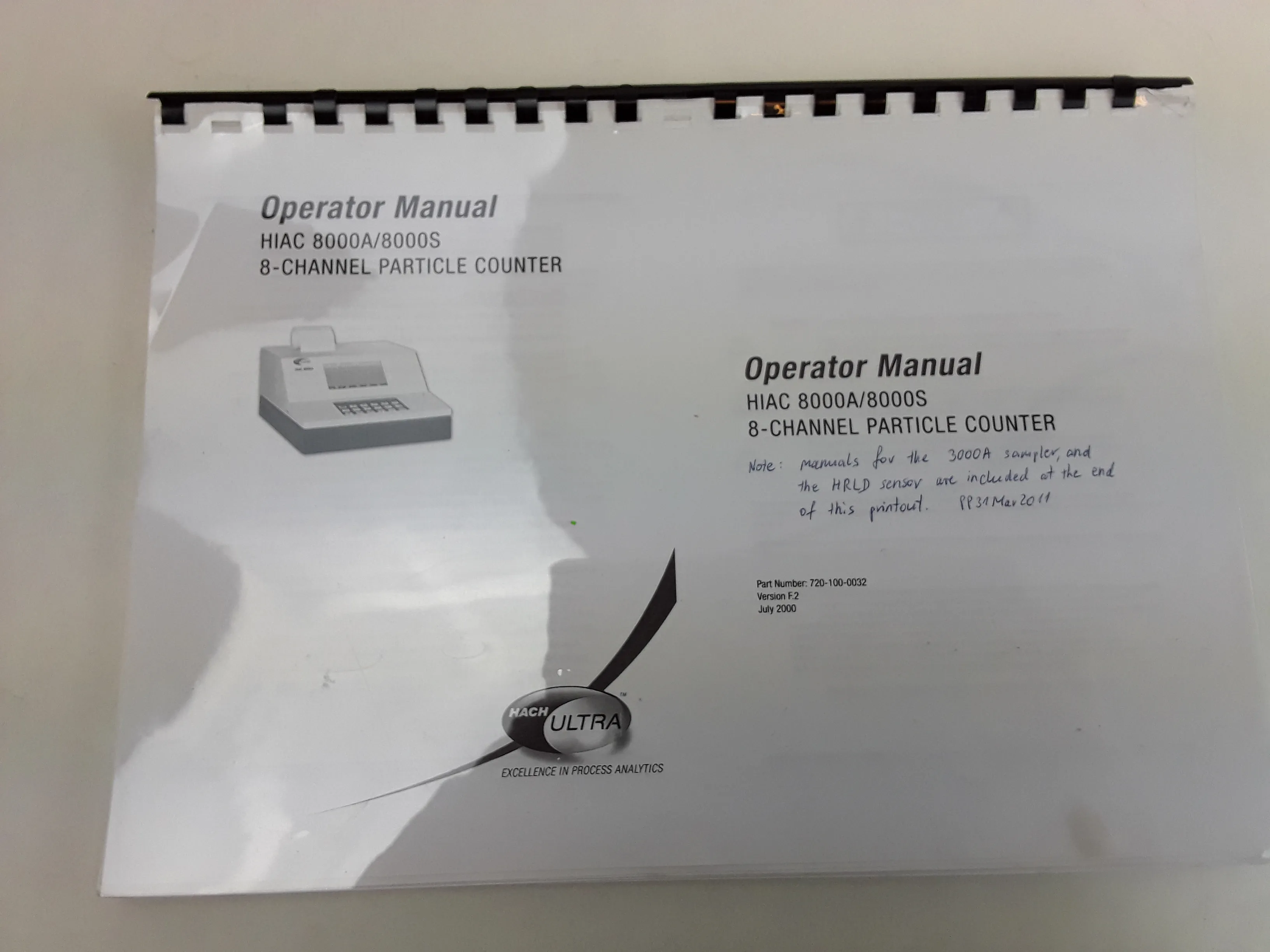 Packaging Aids Corporation 8000A CE Molecular Biology Equipment