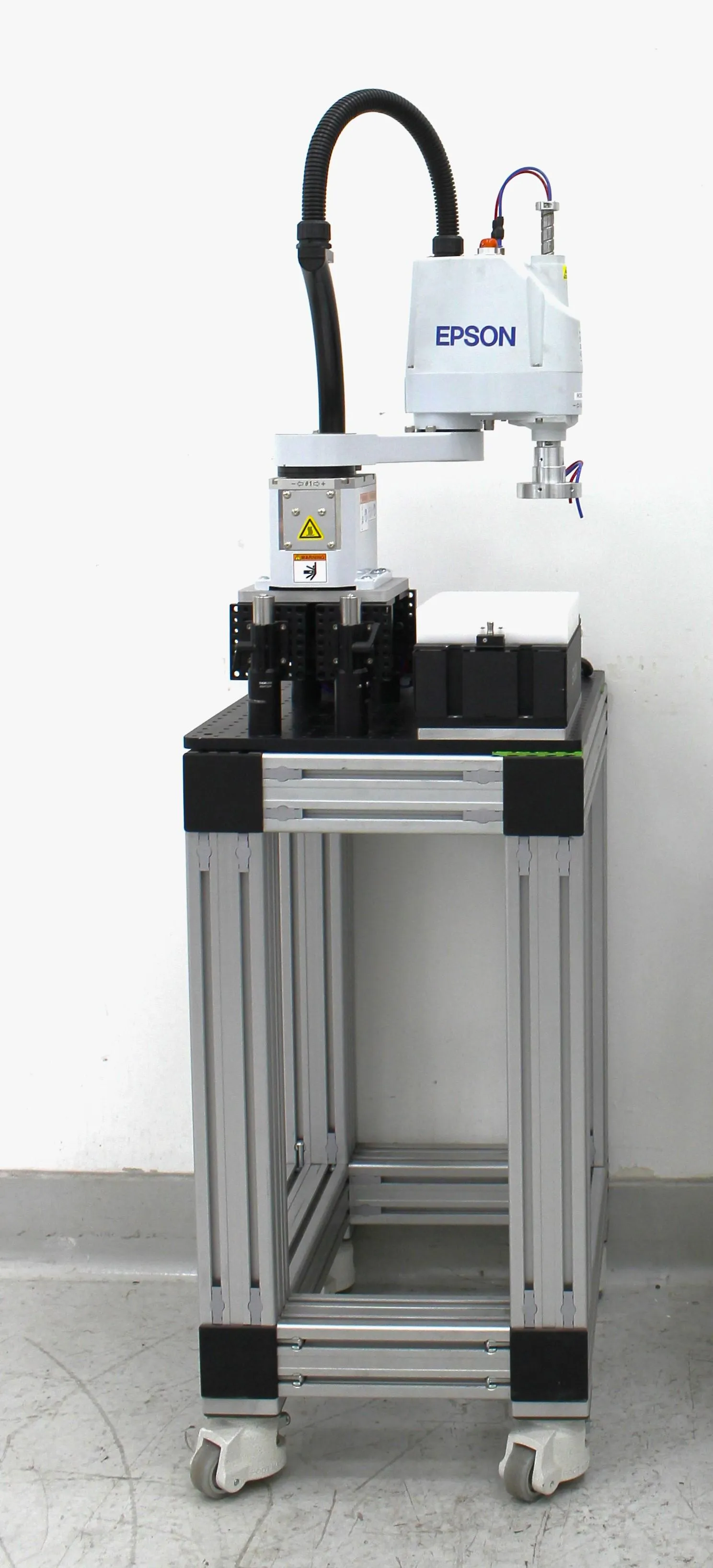 Epson G3-351S SCARA Industrial Robot on Custom Mobile Cart