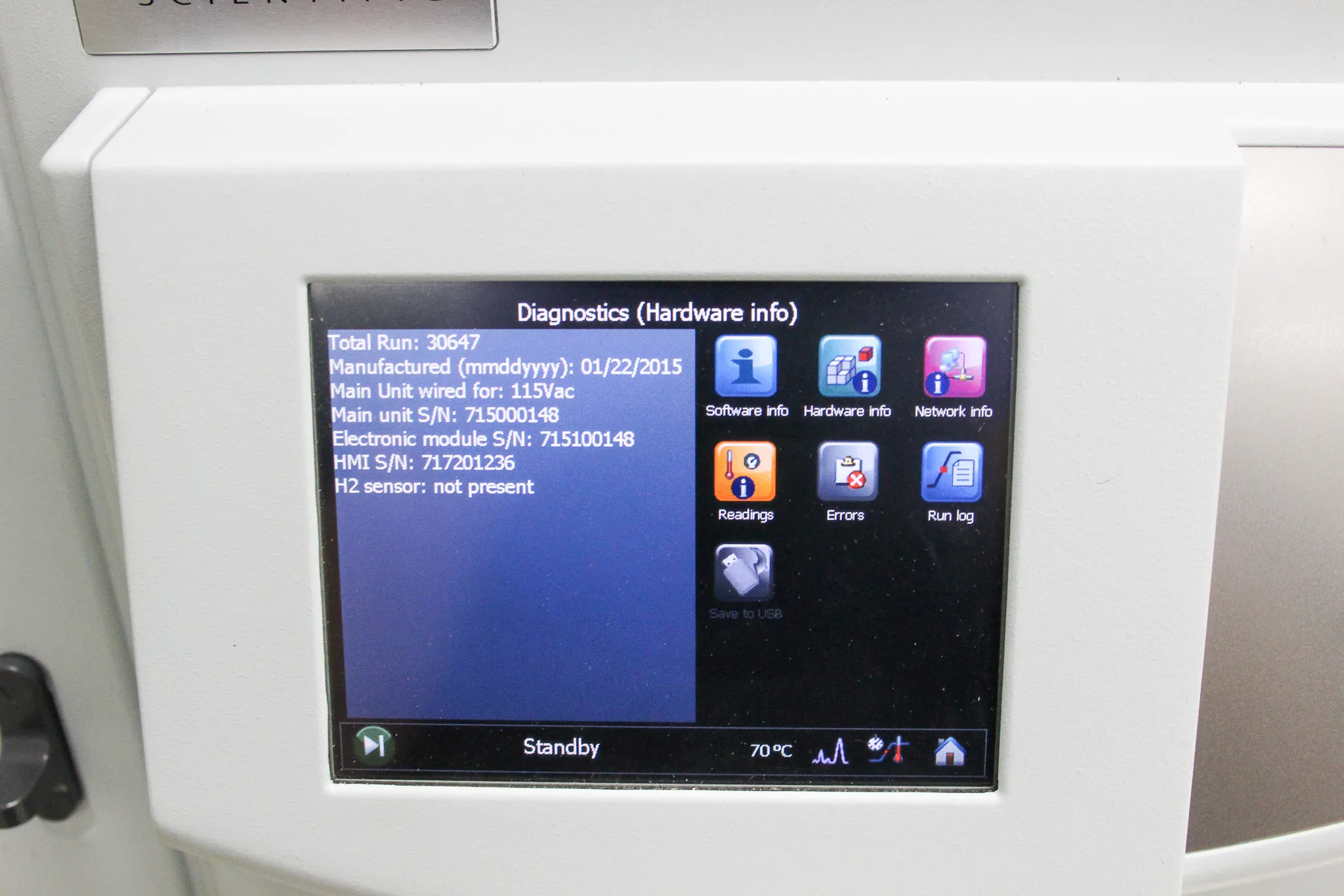 Preowned Thermo Scientific Trace 1310 GC System Needs Repairs