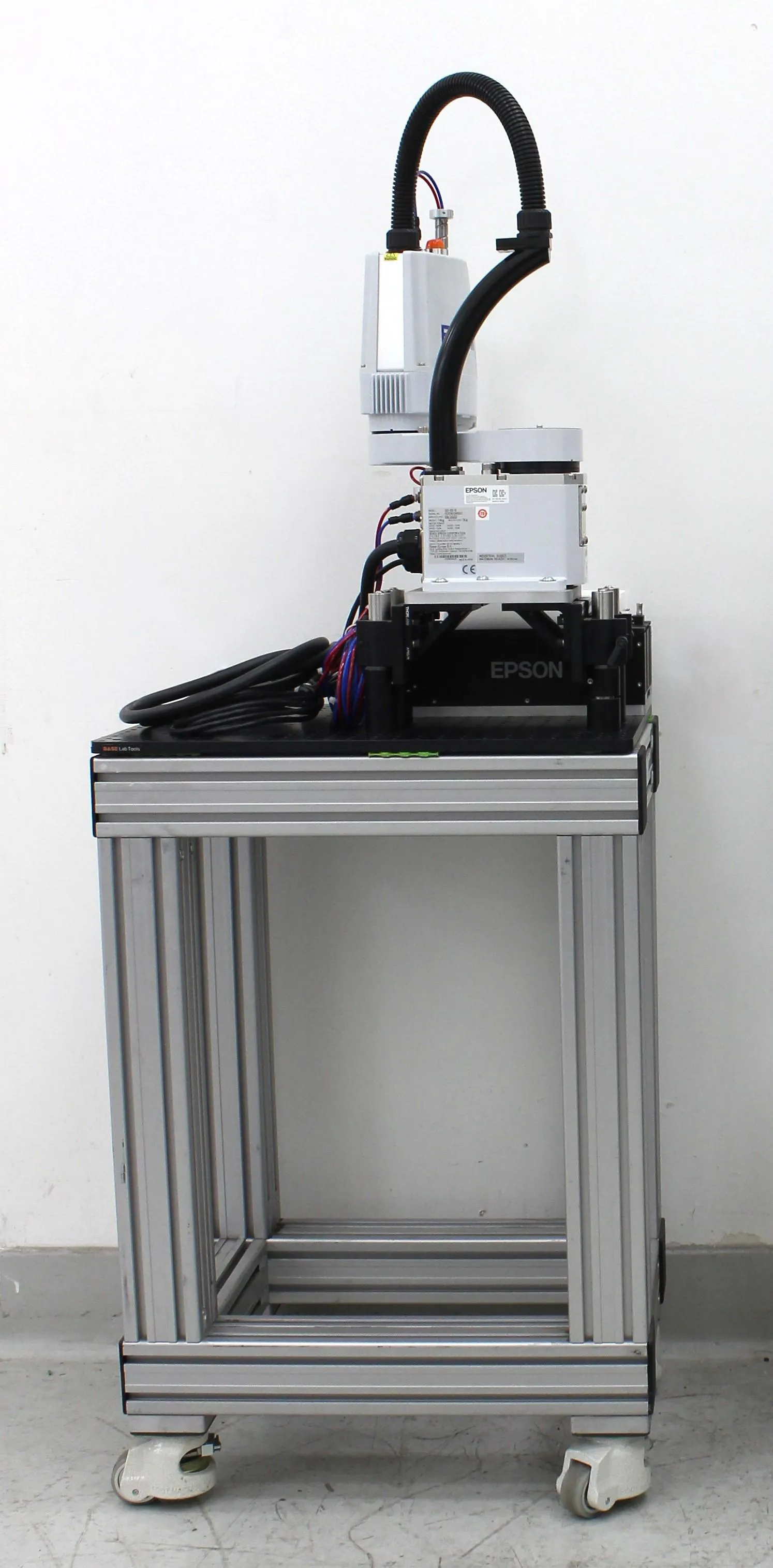 Epson G3-351S SCARA Industrial Robot on Custom Mobile Cart