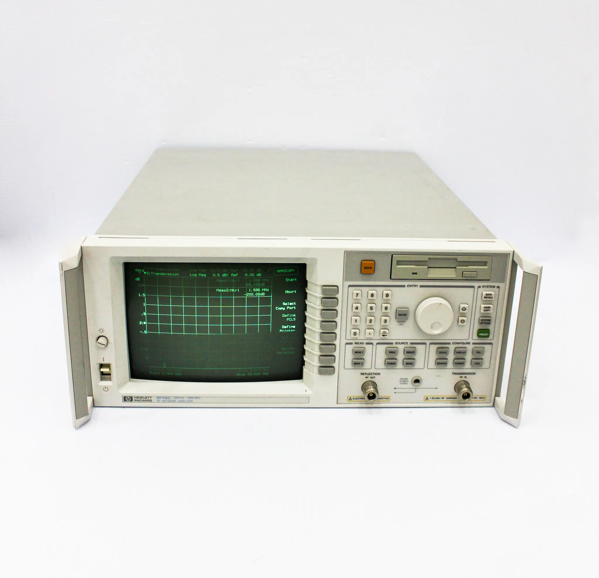 HP Hewlett Packard 8714C RF Network Analyzer 300kHz-3000MHz