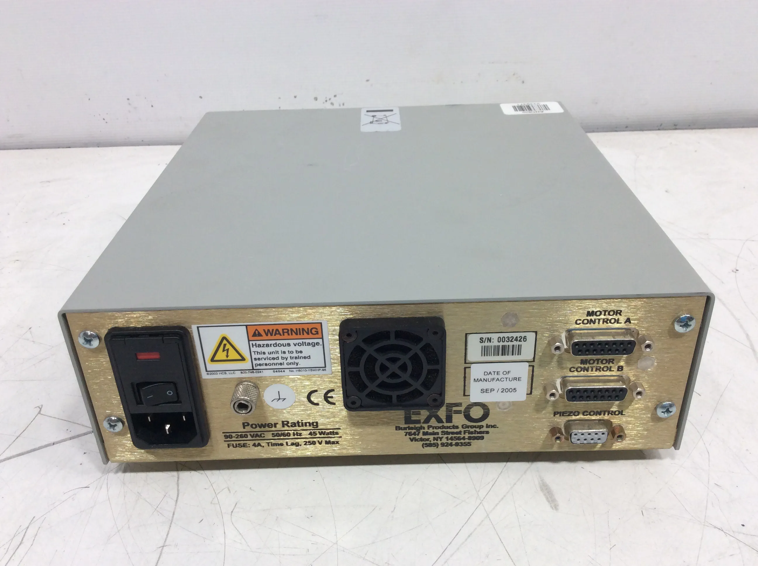 EXFO Motorized Manipulator Burleigh PCS-6000 Controller