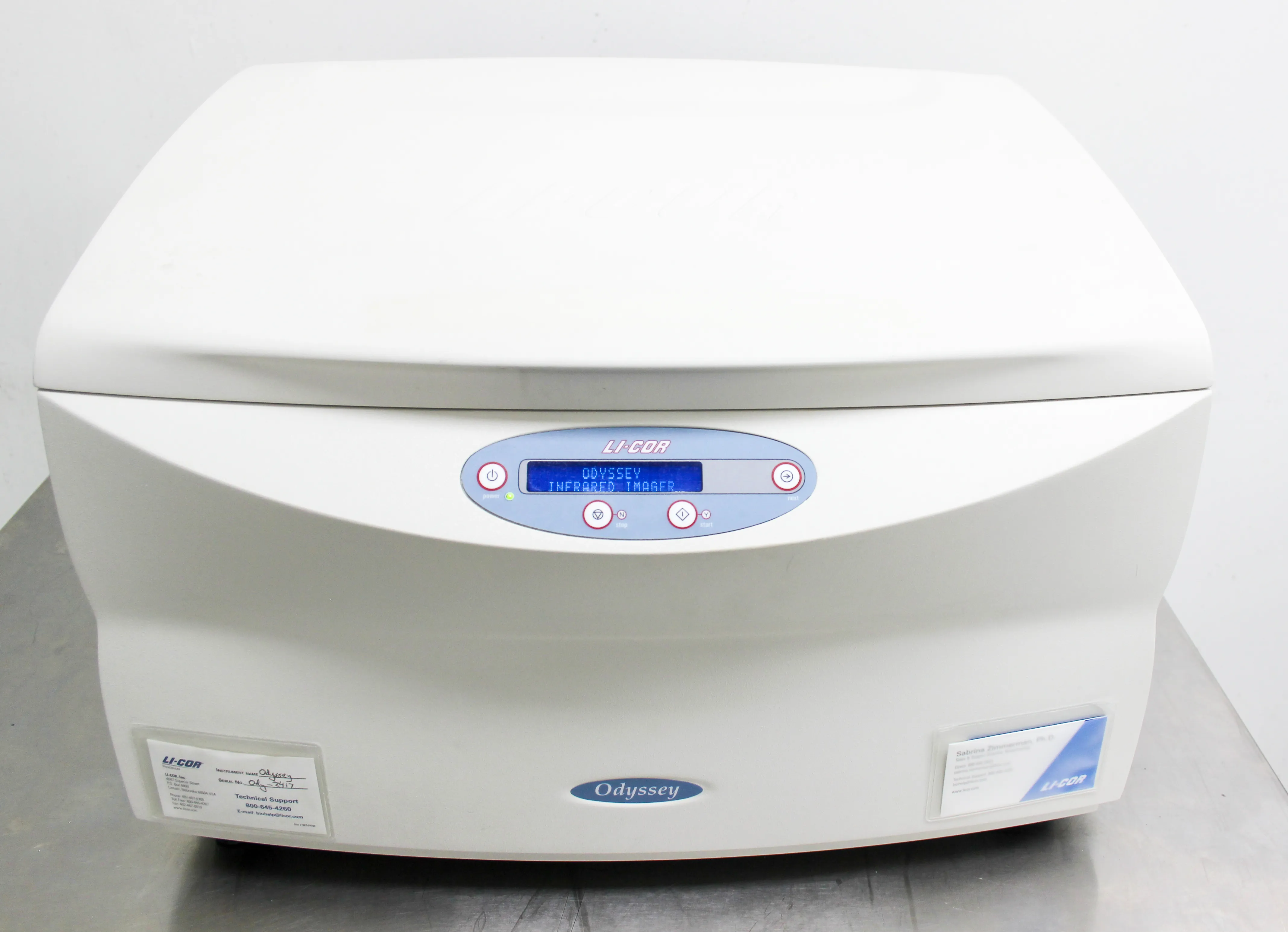 Odyssey Li-Cor Model 9120 Infrared Imaging System