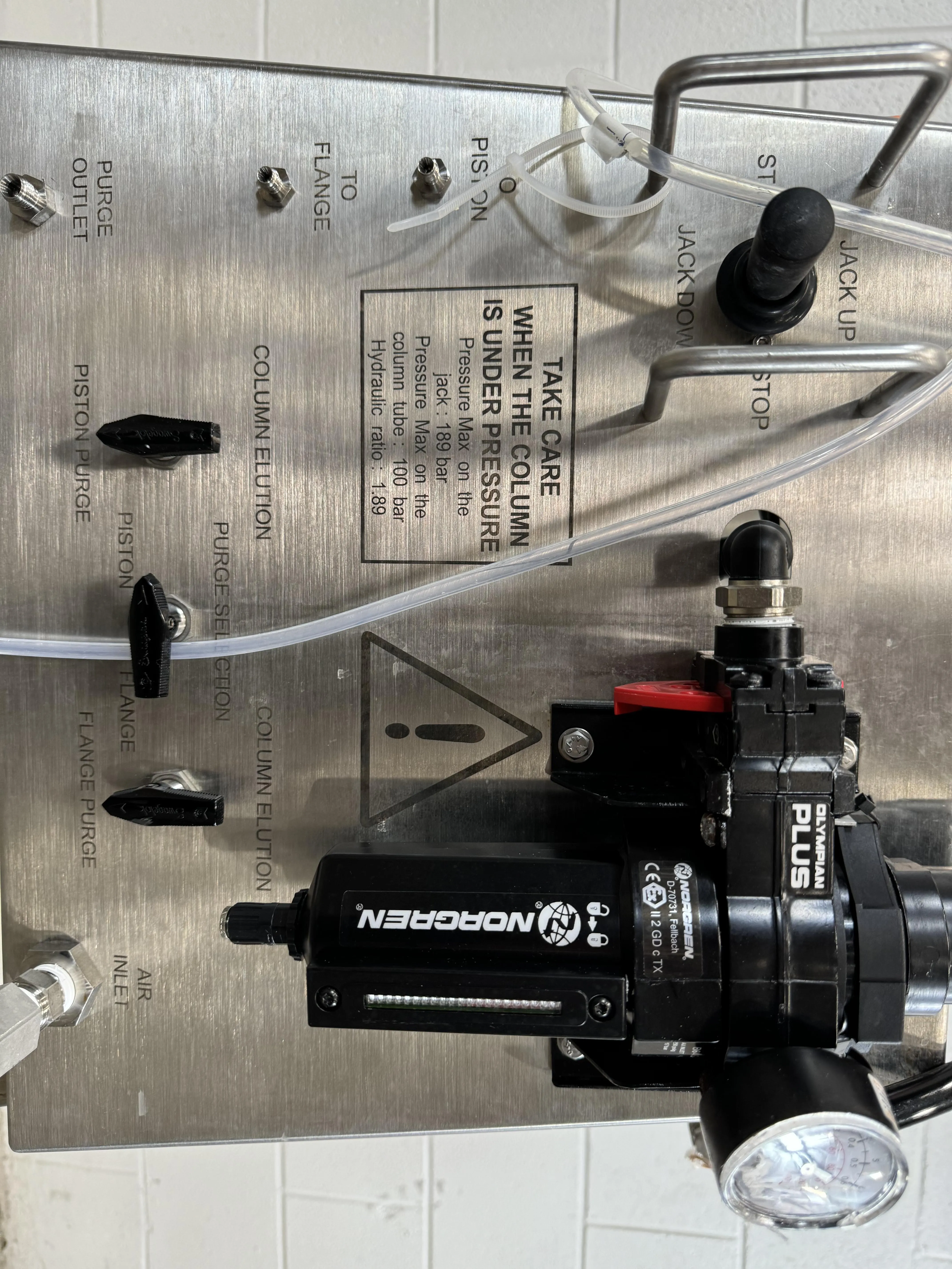 Novasep ProChrom LC80.600.VE100 Dynamic Axial Compression Column