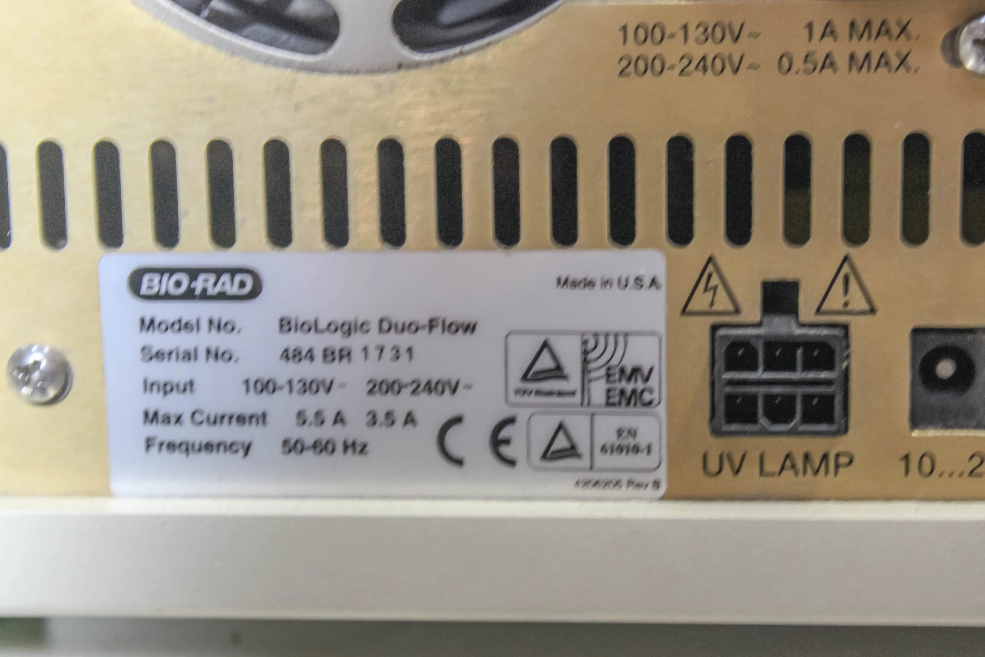 BIO-RAD BioLogic DuoFlow Chromatography System