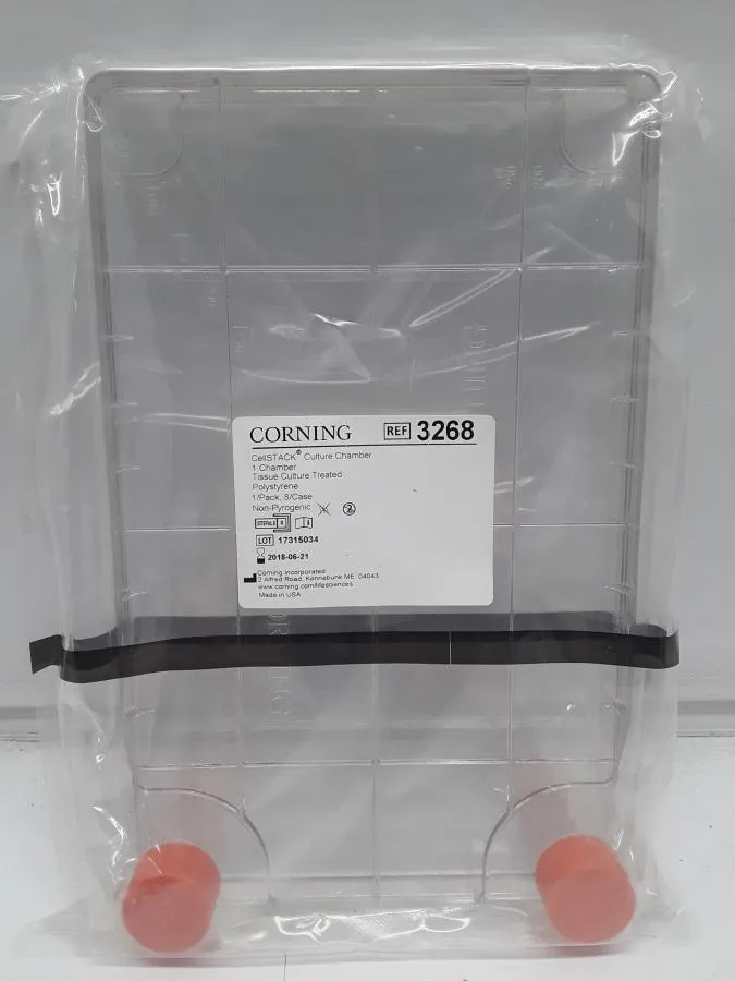 Corning CellSTACK Culture Chamber 3268 Tissue Culture Treated Polystyrene QTY-8