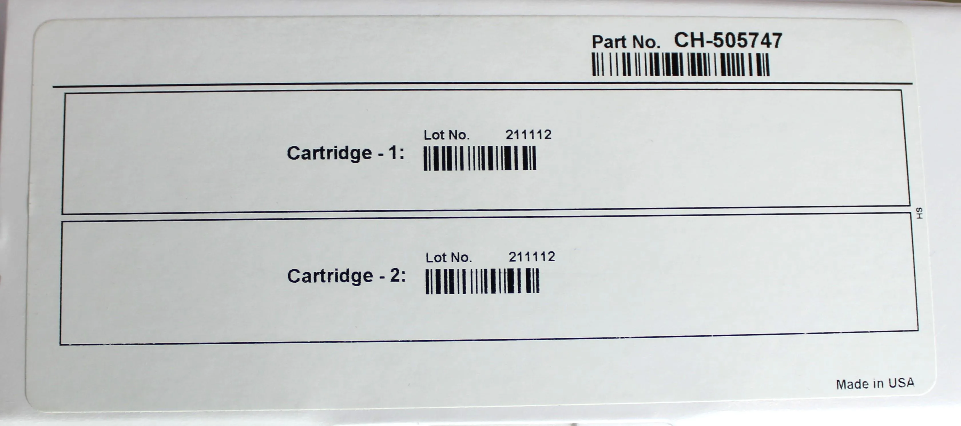 Thermo Empty Quick-Connect Cartridge C Analytical Accessory Easy Use