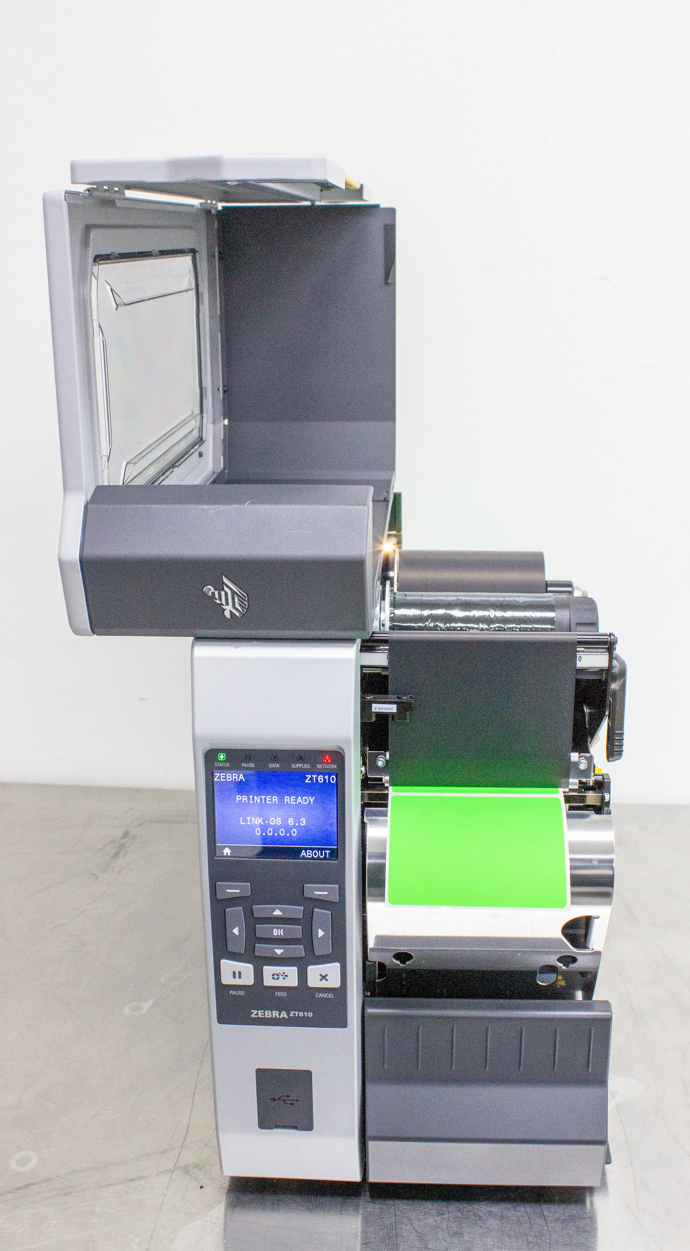 Zebra ZT610 Series Industrial Label Printer Model ZT61046-T210100Z