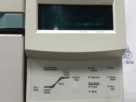 Hewlett Packard HP 6890 GC System with 6890 Injector, 5973 Mass Selective Detector, and Edwards Vacuum Pump