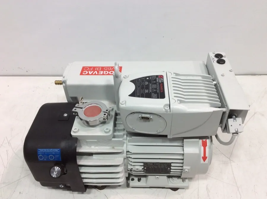 Sogevac SV65 BI FC Single Stage Oil Sealed Rotary Vane Vacuum Pump 1.1 Torr