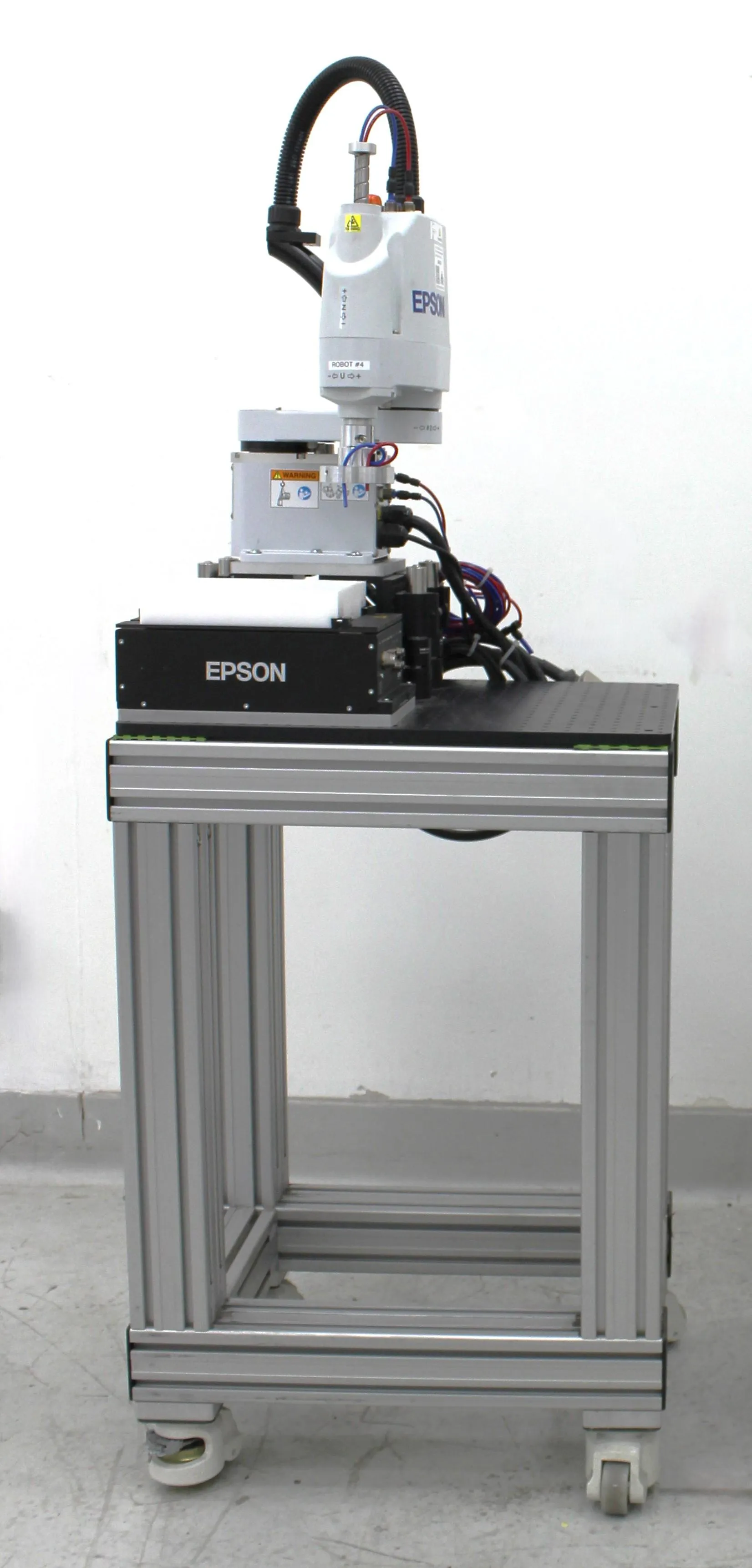 Epson G3-351S SCARA Industrial Robot on Custom Mobile Cart