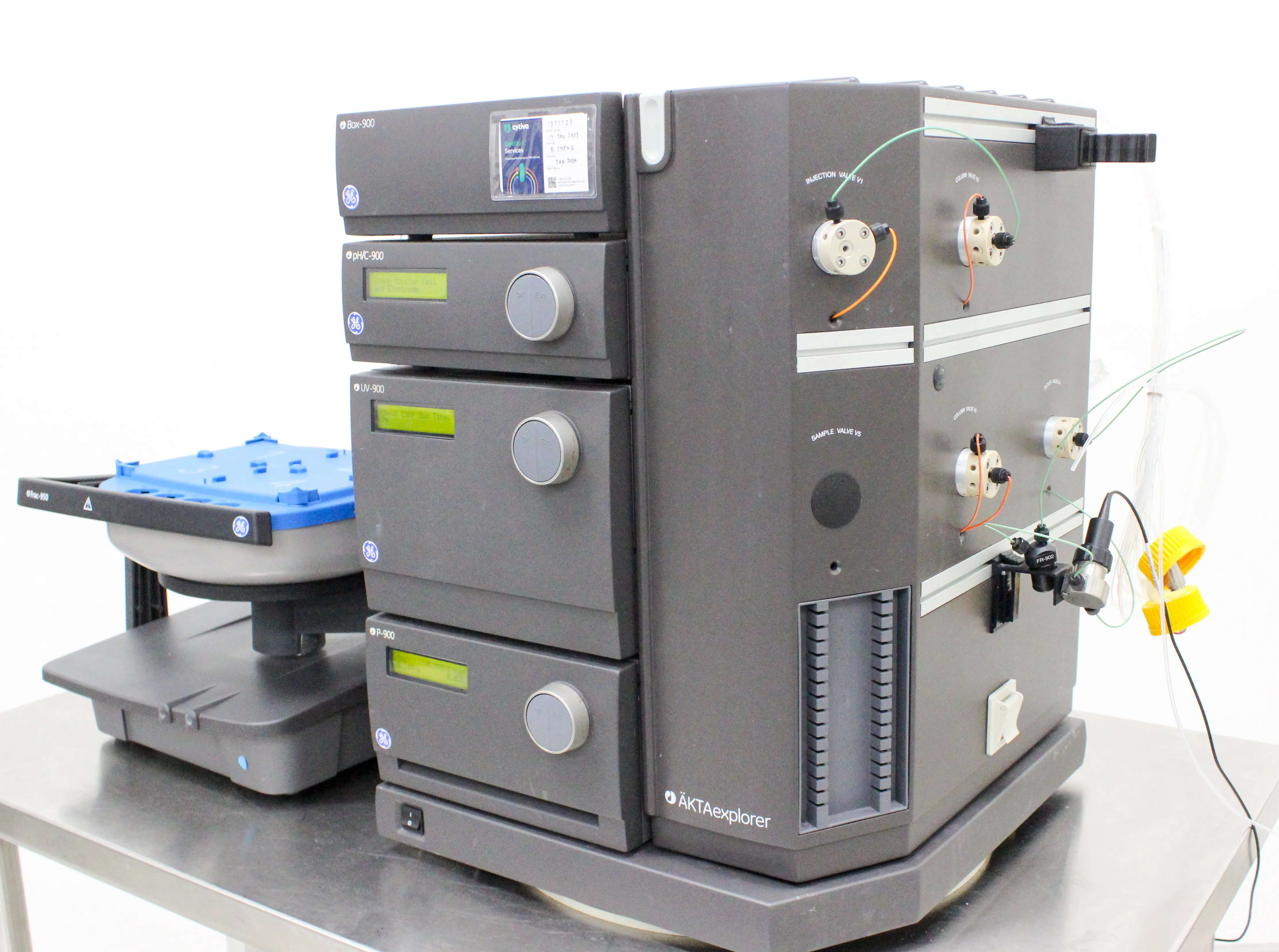 GE AKTAexplorer FPLC Liquid Chromatography System