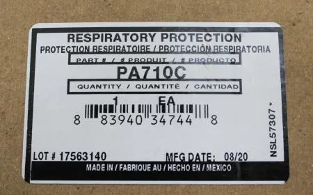 Honeywell North Primair PA700 Series Powered Air Purifying Respirator (PAPR) kit NEW IN BOX PA701HED101TF