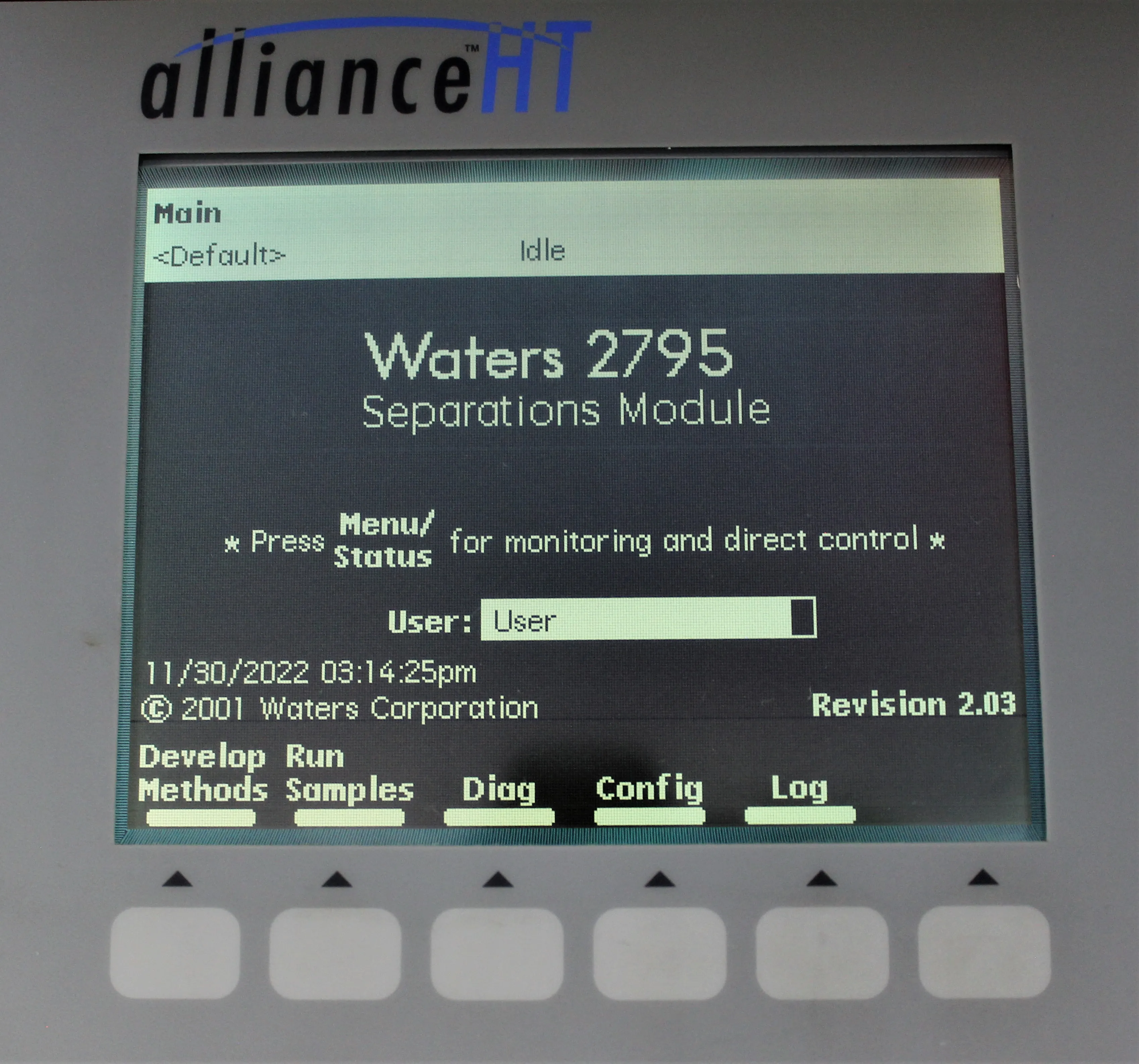 Waters Alliance HT 2795 XE Separations Module